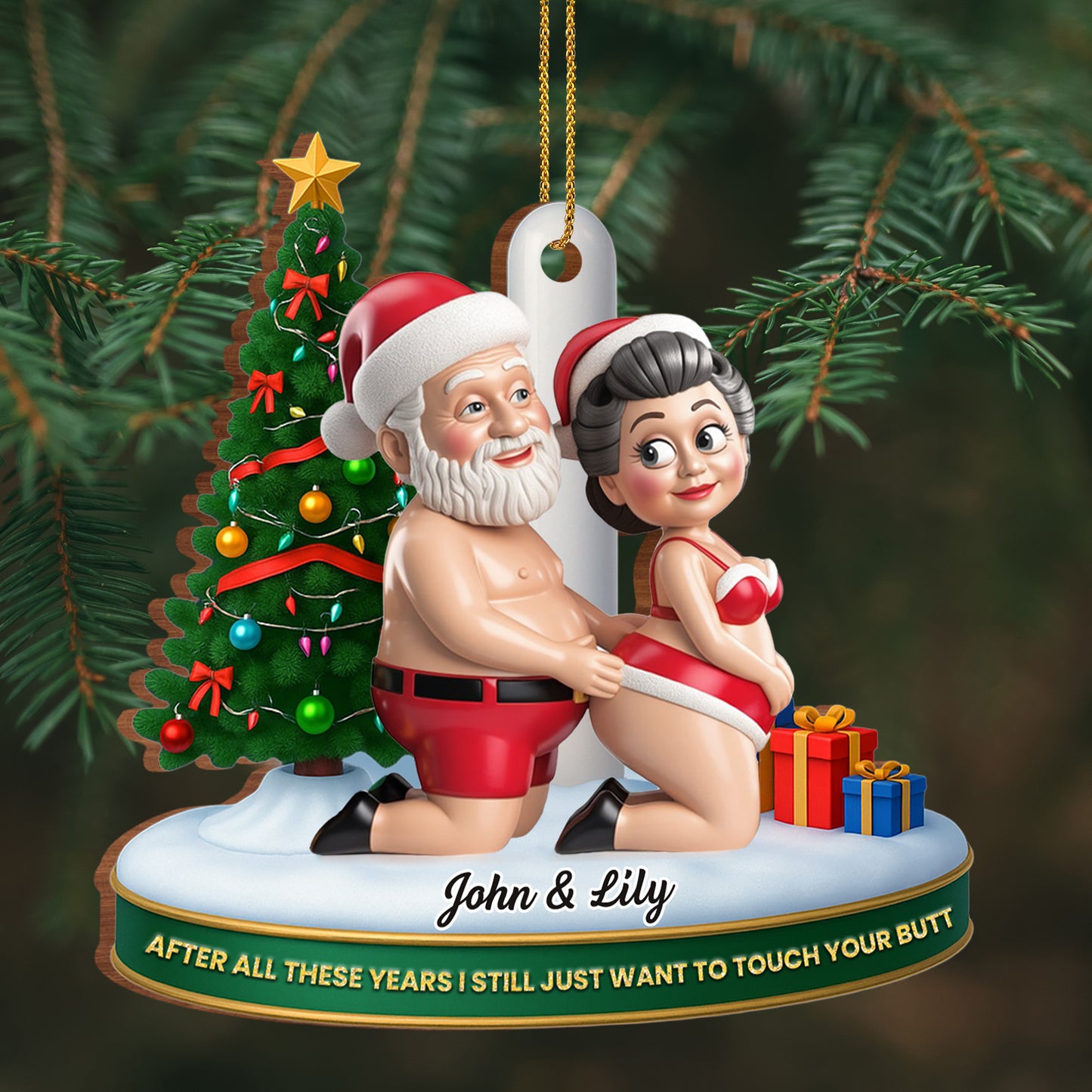 After All These Years, Santa And Mrs Claus Touching Moment