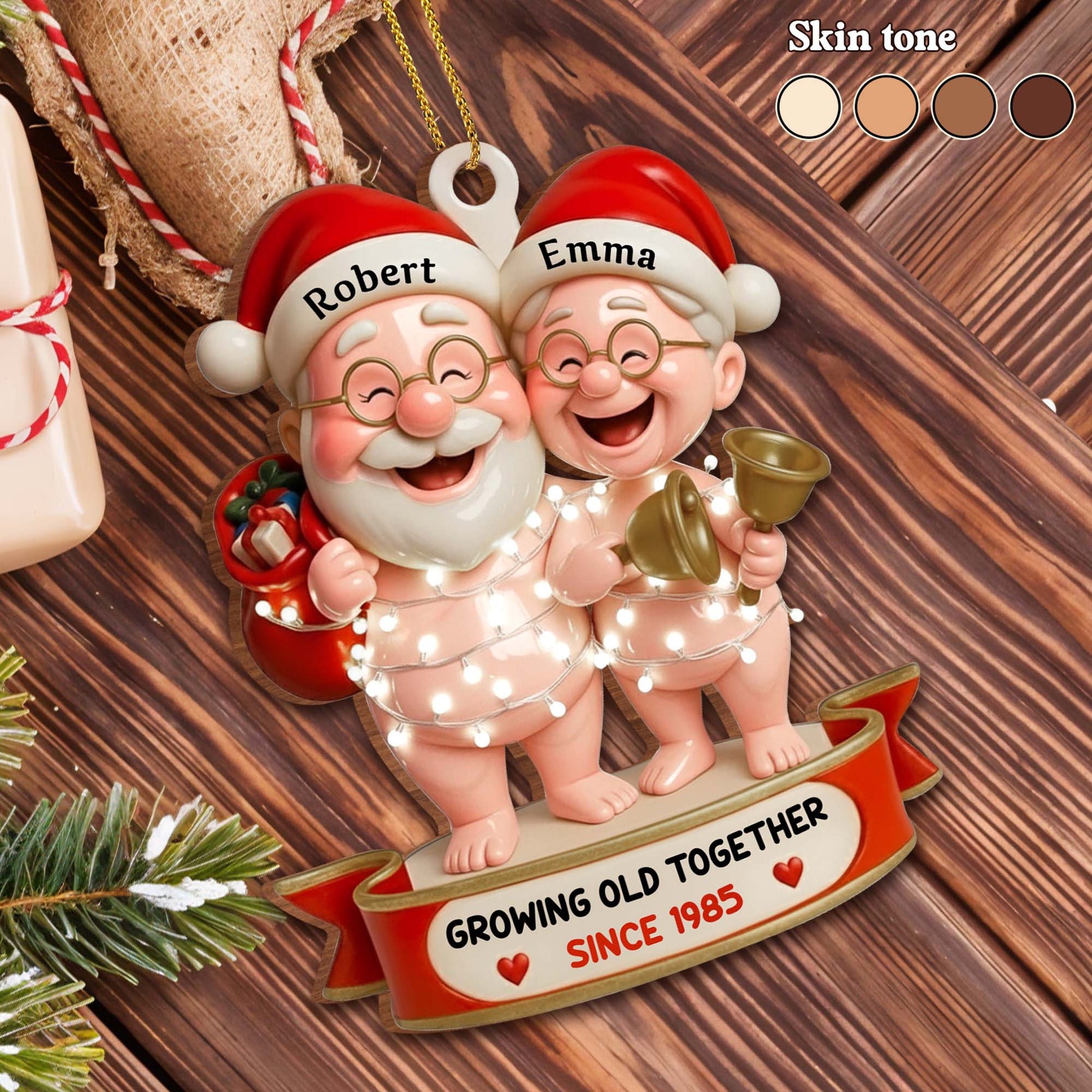 Growing Old Together, Santa Claus Figures