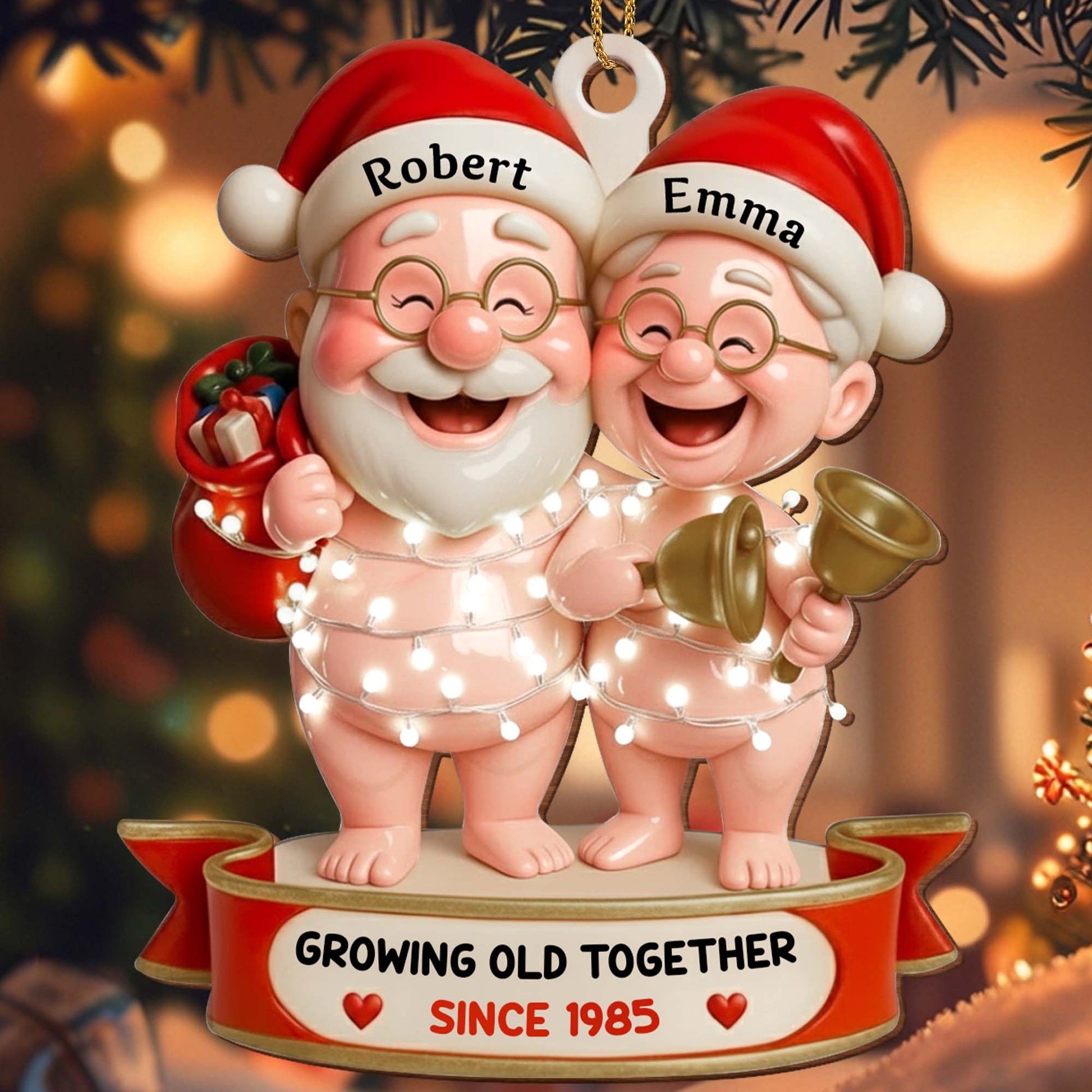 Growing Old Together, Santa Claus Figures
