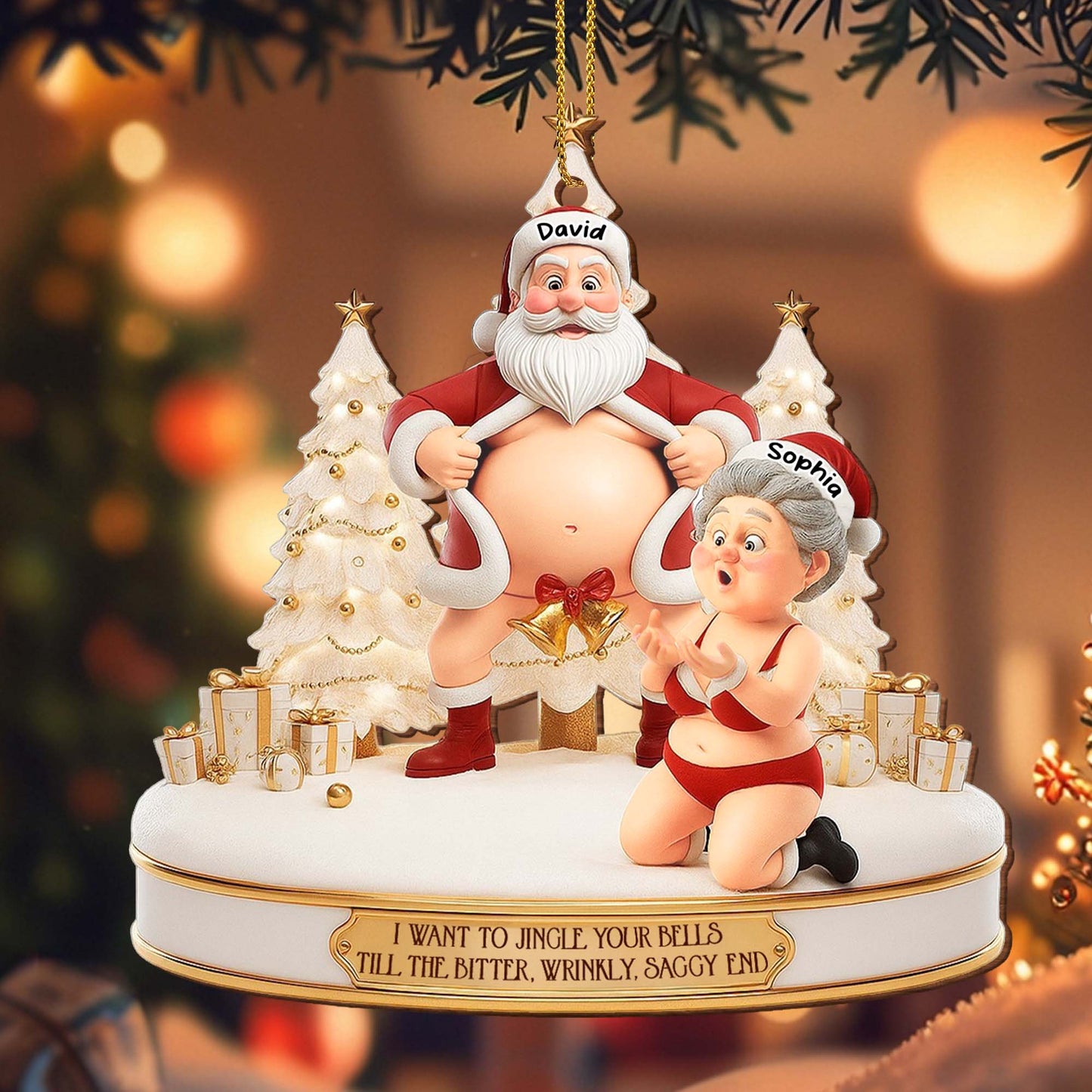 I Want To Jingle Your Bells, Christmas With Santa And Mrs. Claus