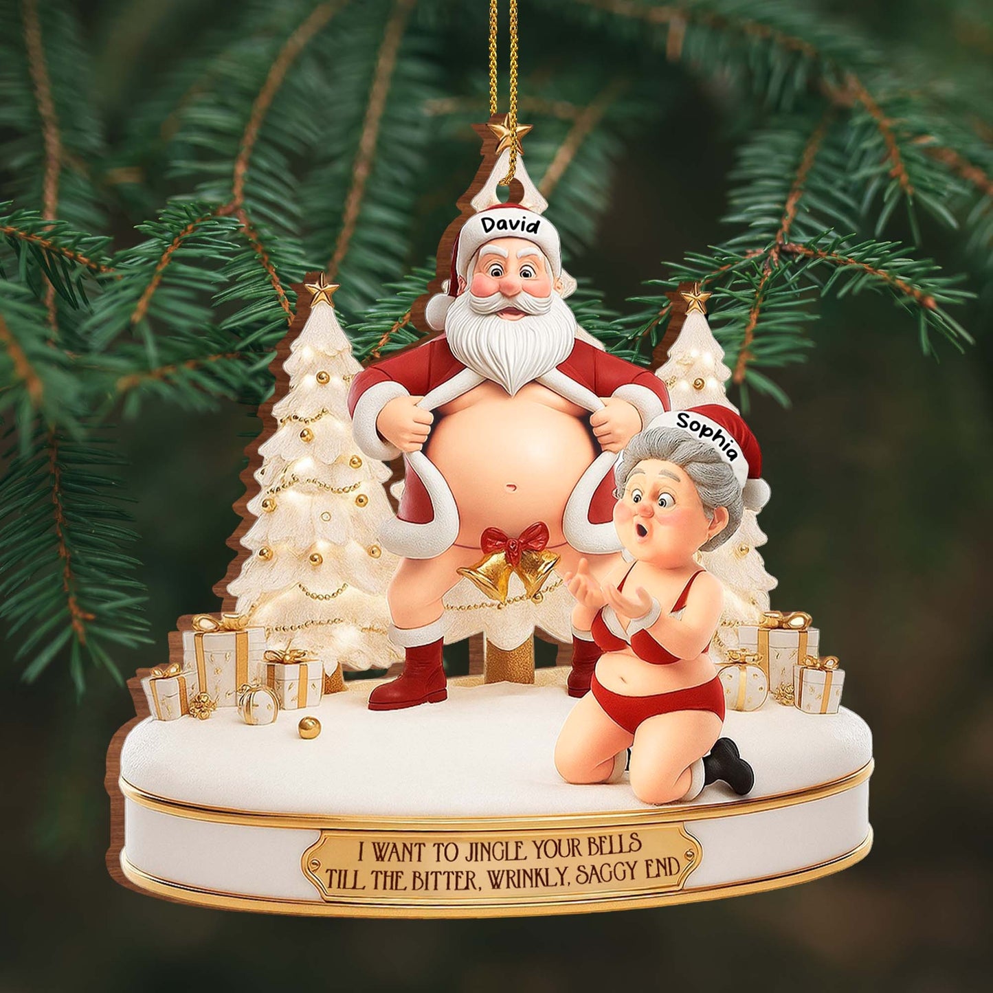 I Want To Jingle Your Bells, Christmas With Santa And Mrs. Claus