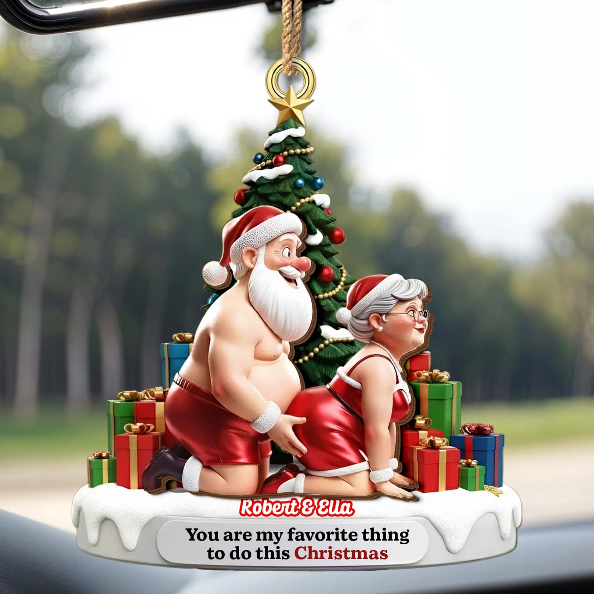 You Are My Favorite Thing To Do This Christmas, Santa And Mrs. Claus