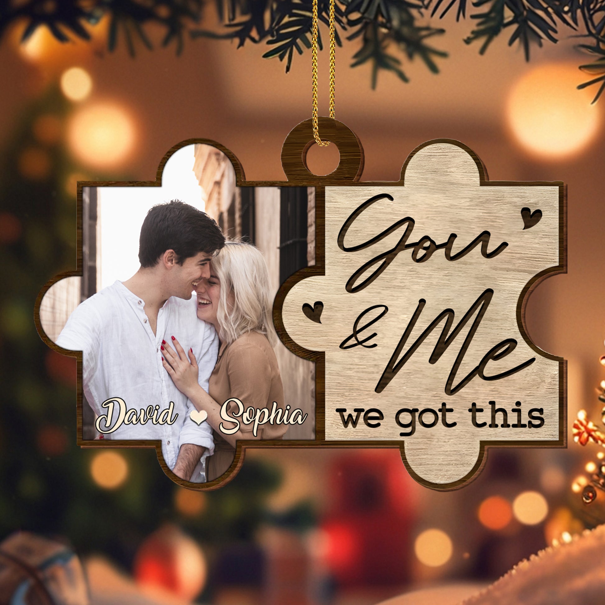 You & Me We Got This, Puzzle Pieces And Hearts