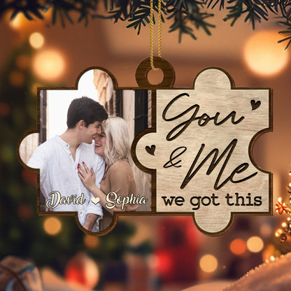 You & Me We Got This, Puzzle Pieces And Hearts