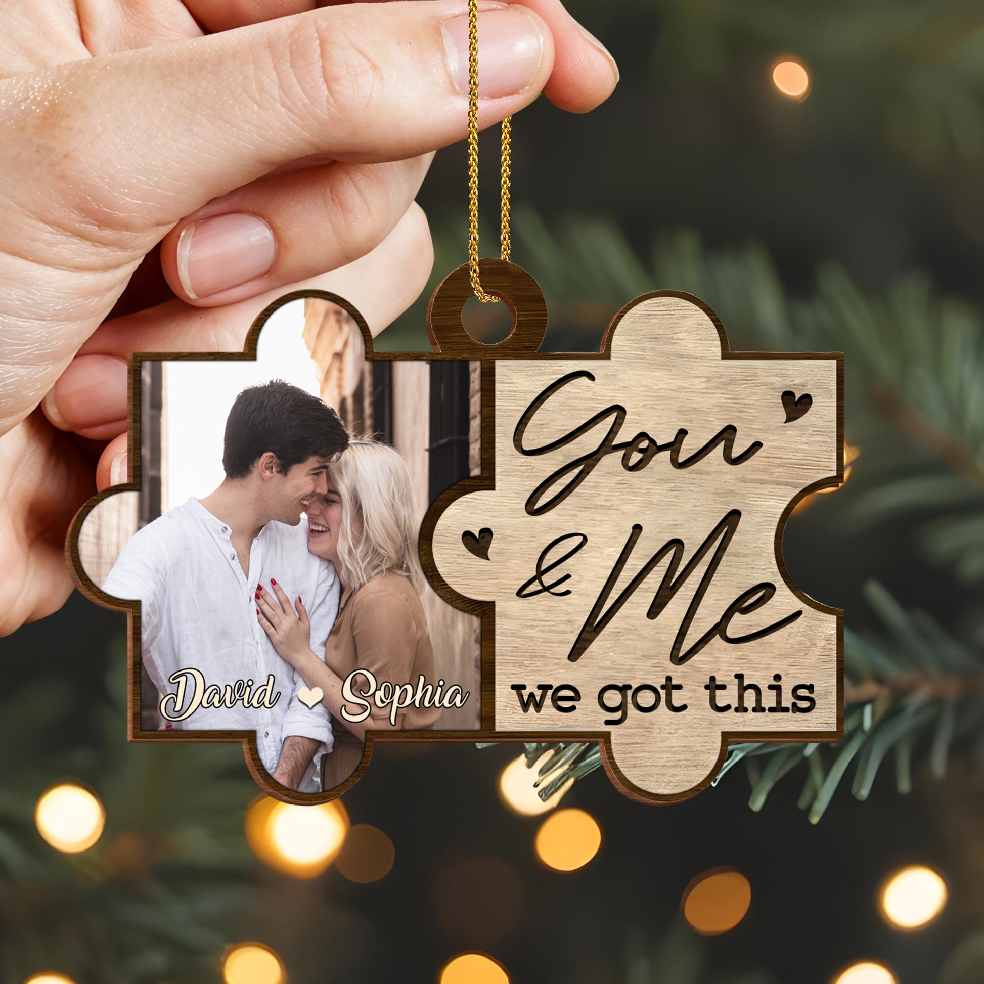 You & Me We Got This, Puzzle Pieces And Hearts