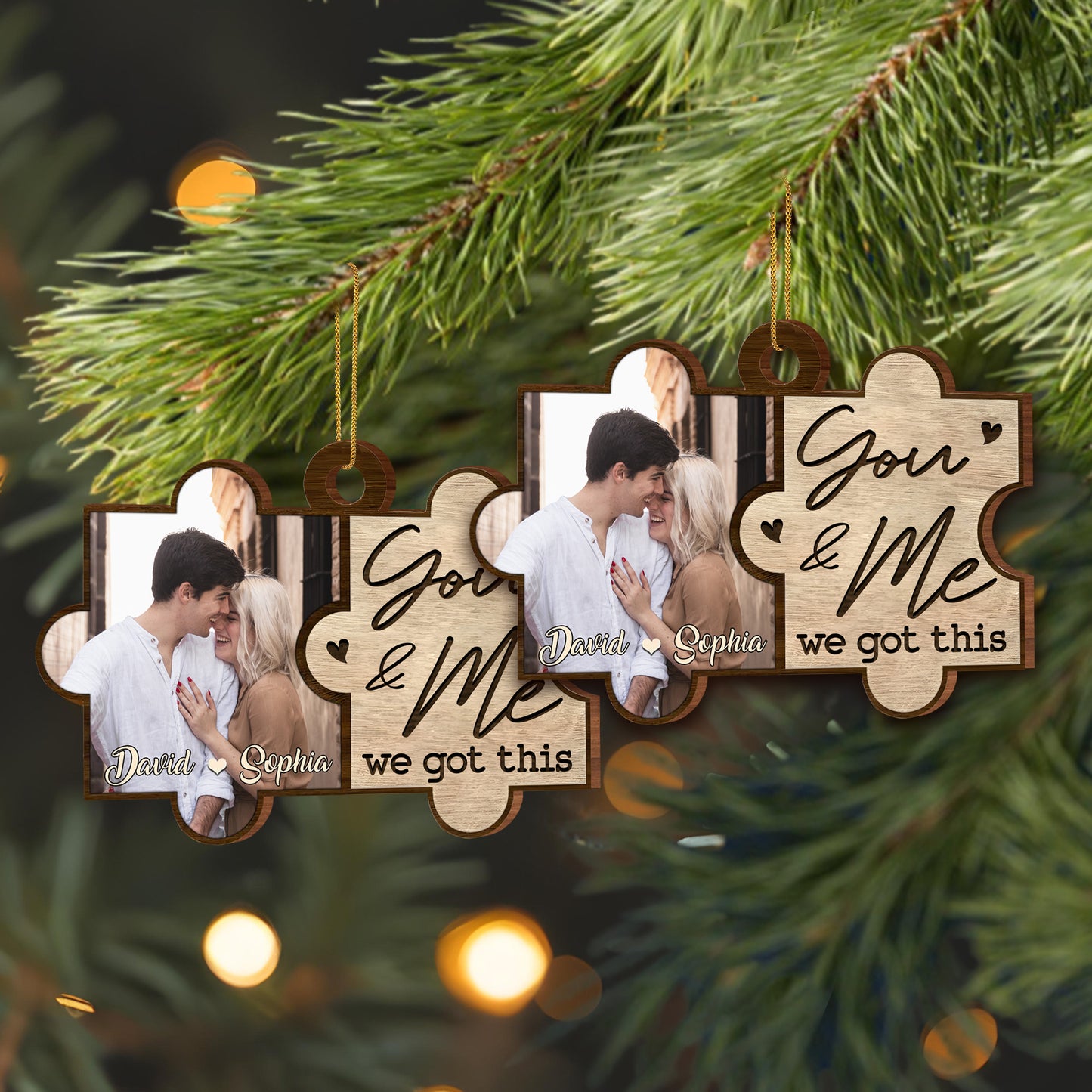 You & Me We Got This, Puzzle Pieces And Hearts