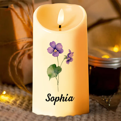 Blessed By God, Spoiled By My Husband Candle