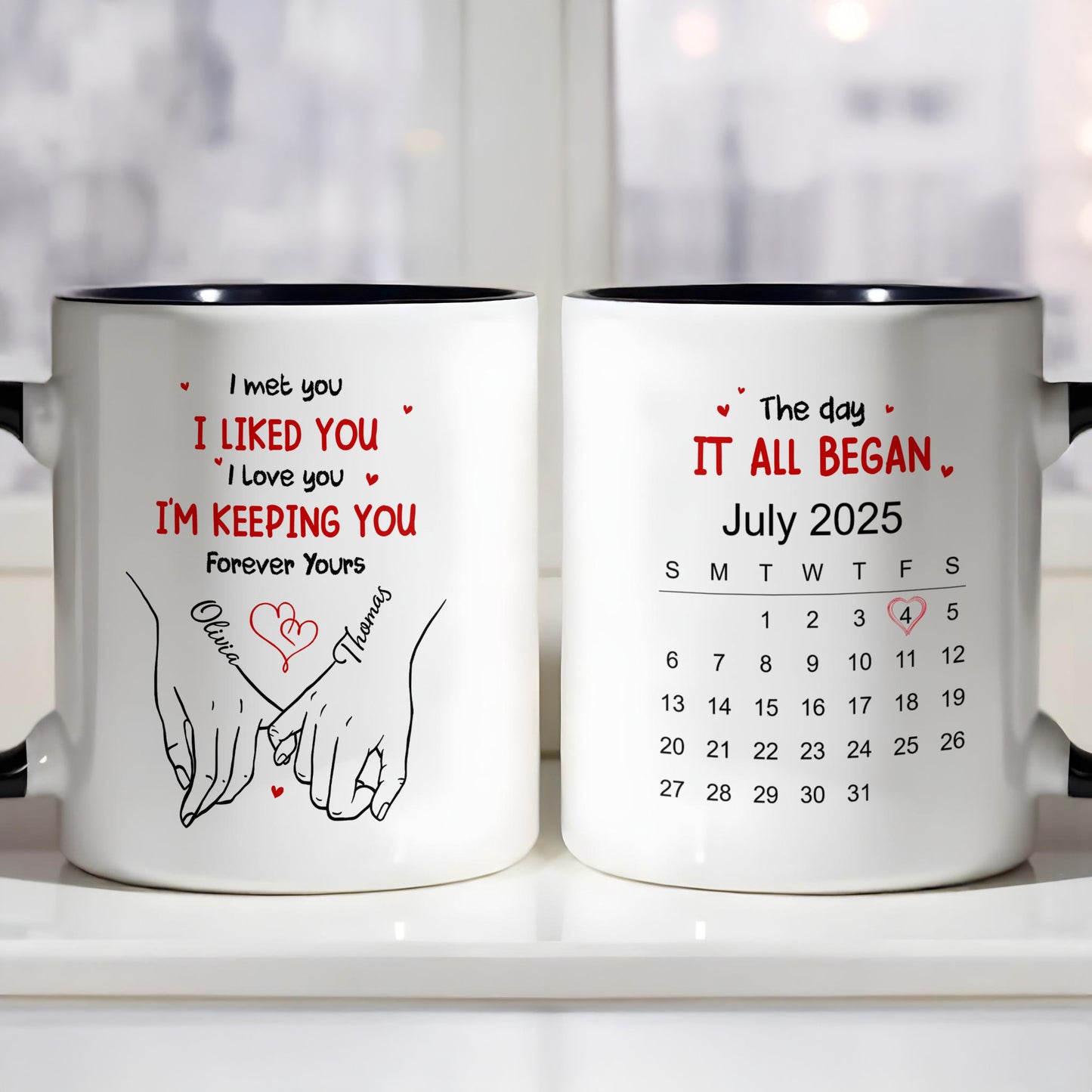 I Met You I Liked You I Love You I'm Keeping You