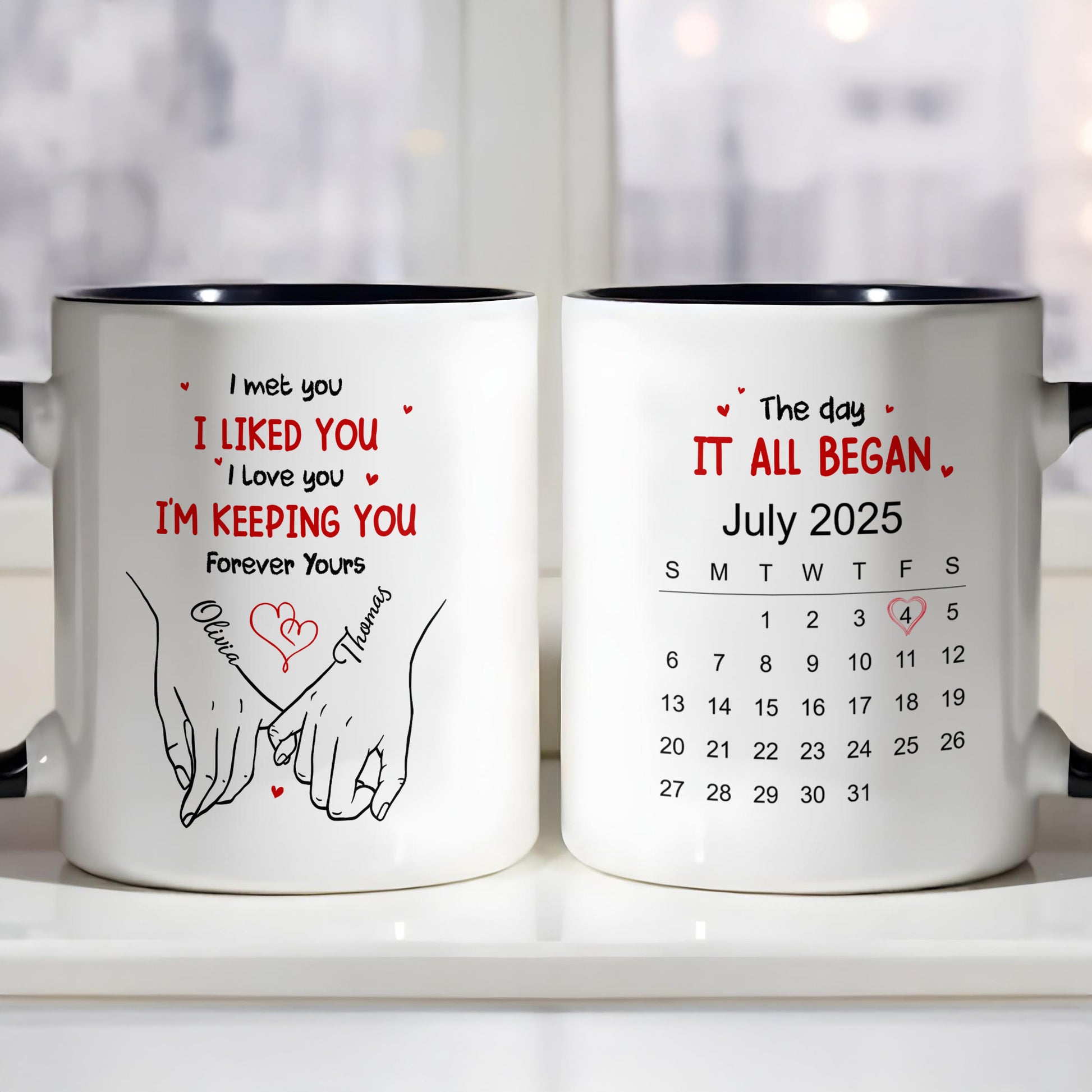 I Met You I Liked You I Love You I'm Keeping You