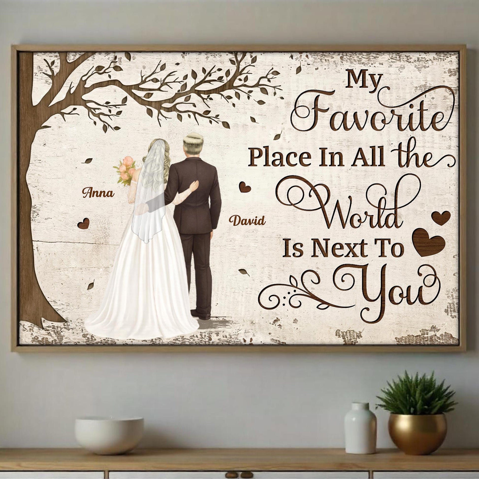 My Favorite Place Is Next To You, Couple Under Tree