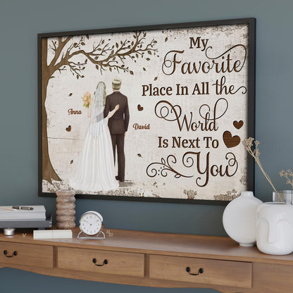 My Favorite Place Is Next To You, Couple Under Tree