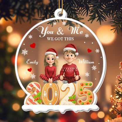 You & Me We Got This, Couple With Christmas Spirit