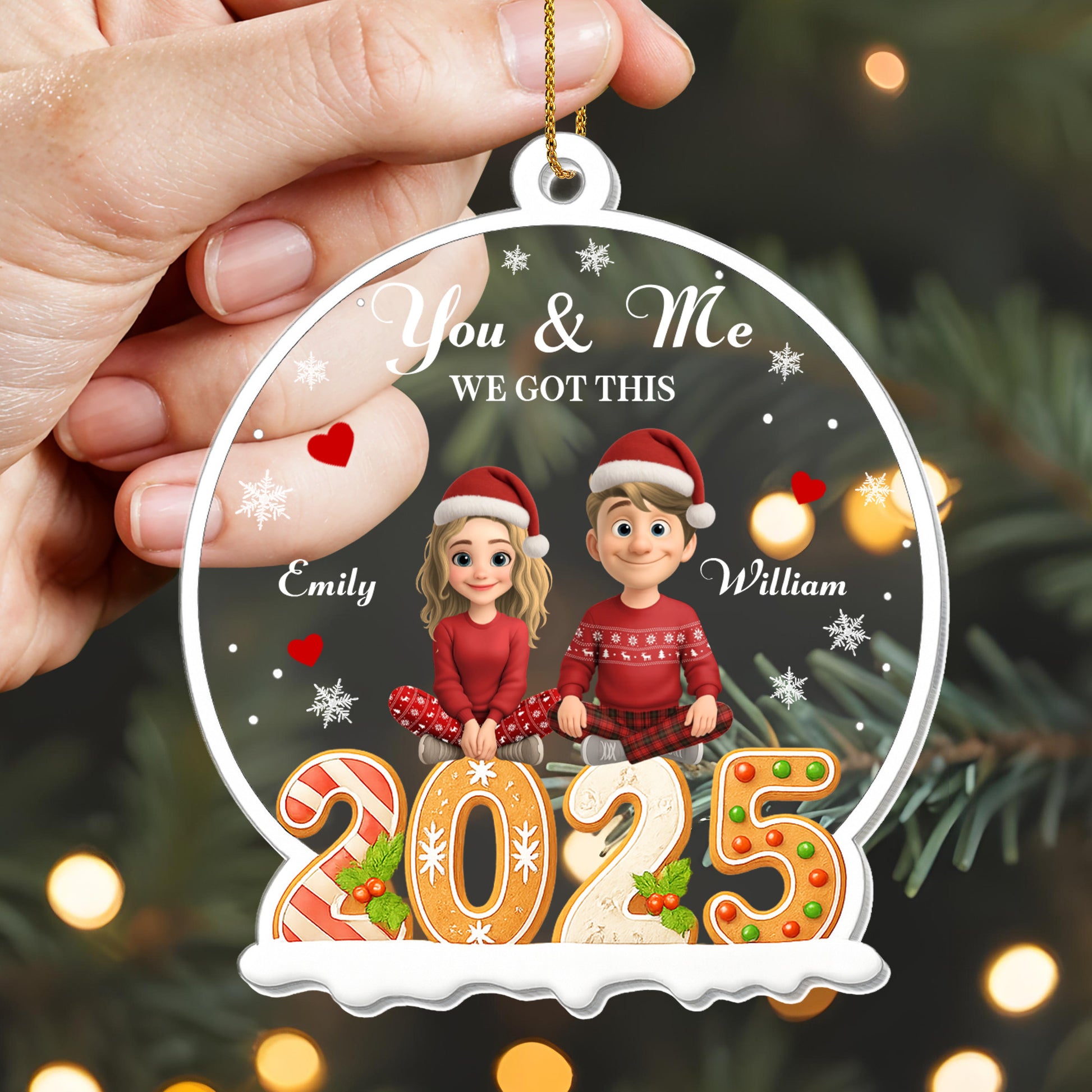 You & Me We Got This, Couple With Christmas Spirit