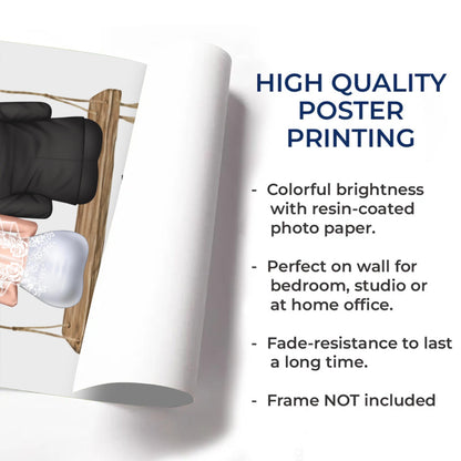 Together Is Our Favorite Place To Be, Couple On Swing