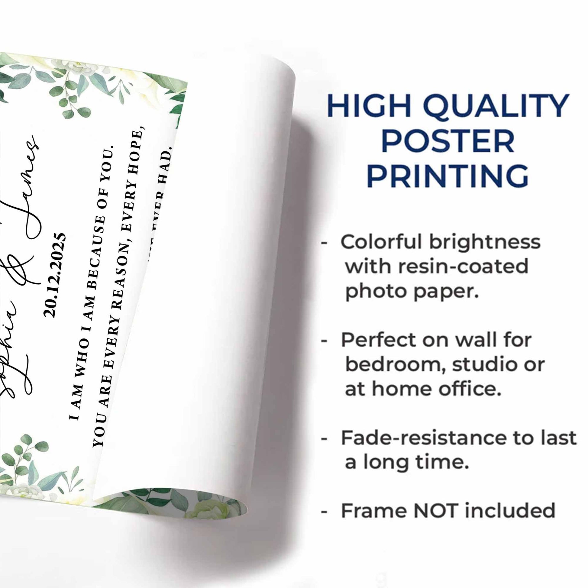 I Am Who I Am Because Of You, Couple And Flowers