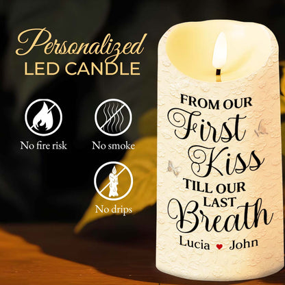 From Our First Kiss Till Our Last Breath, Roses and Wedding Couple