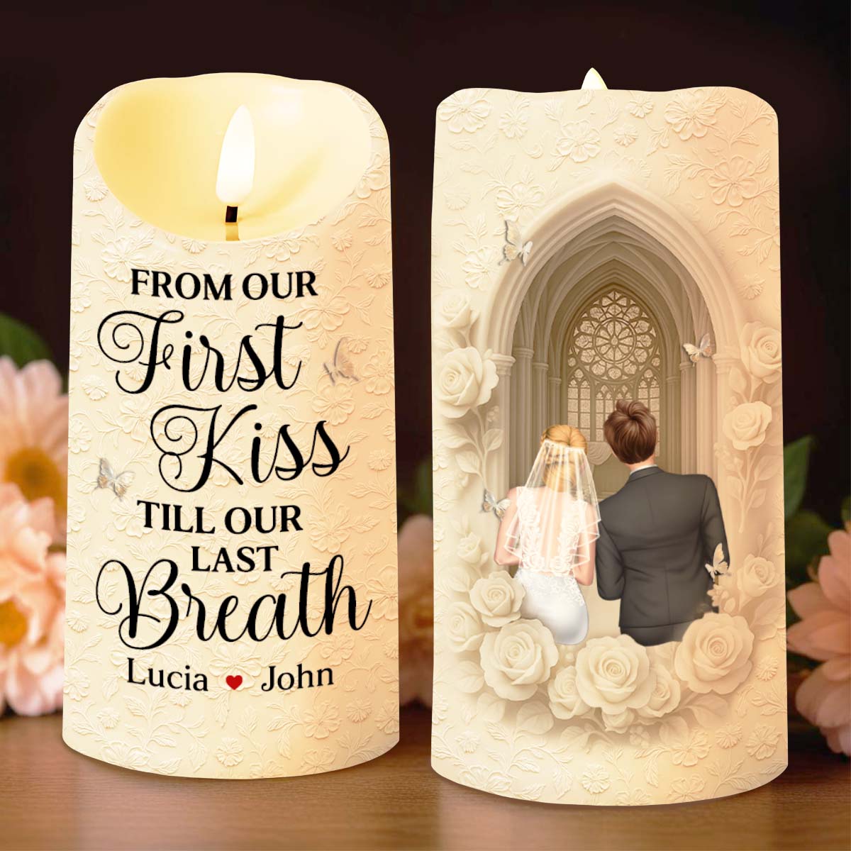 From Our First Kiss Till Our Last Breath, Roses And Church Door