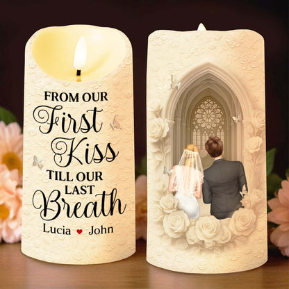 From Our First Kiss Till Our Last Breath, Roses And Church Door