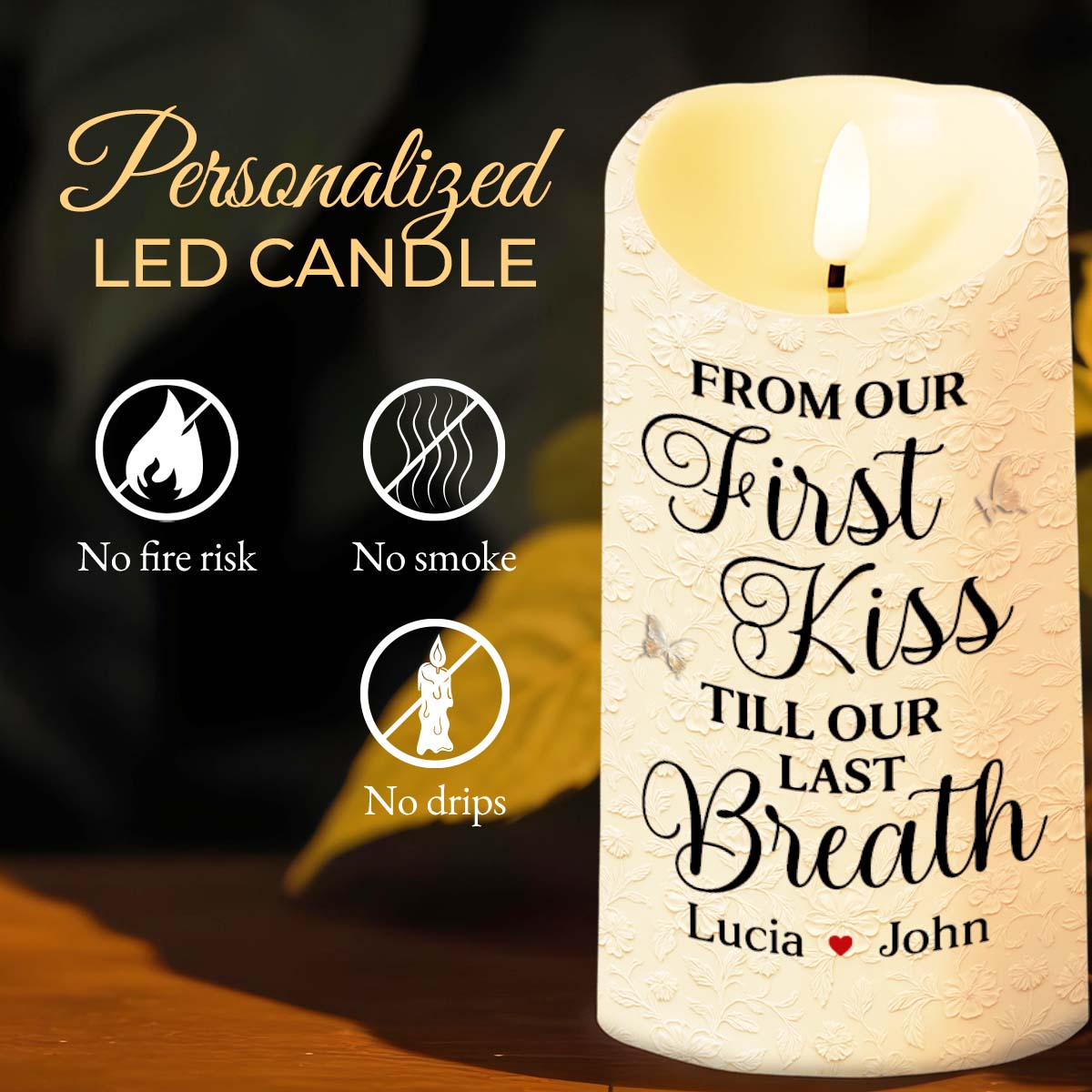 From Our First Kiss Till Our Last Breath, Roses And Church Door