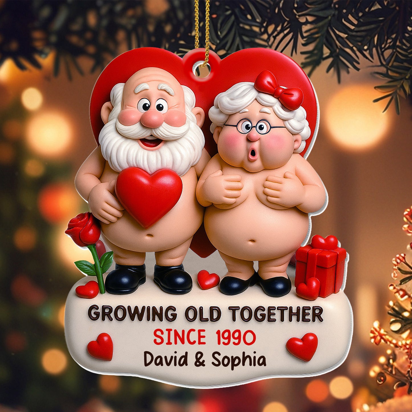 Growing Old Together, Hearts And Rose