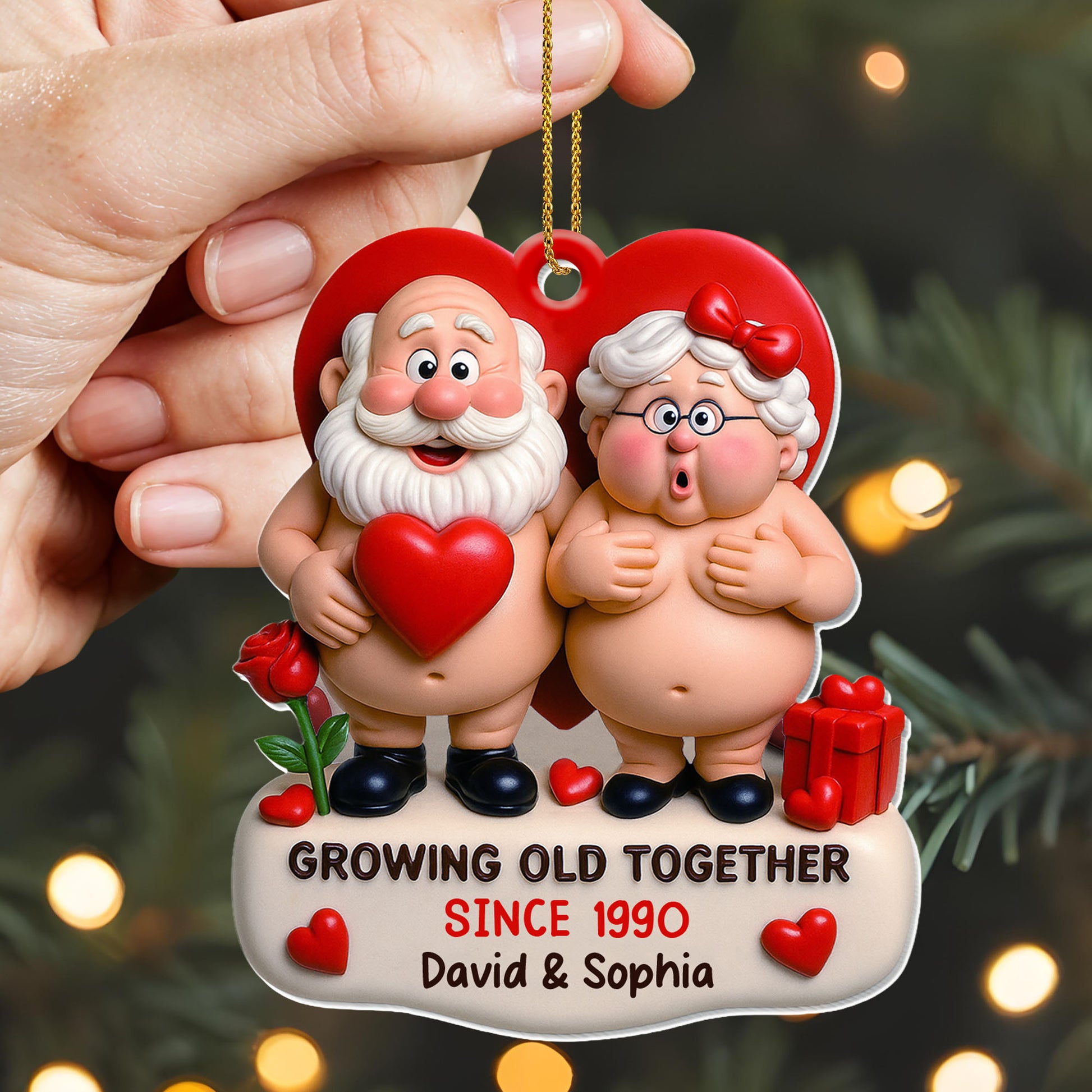 Growing Old Together, Hearts And Rose