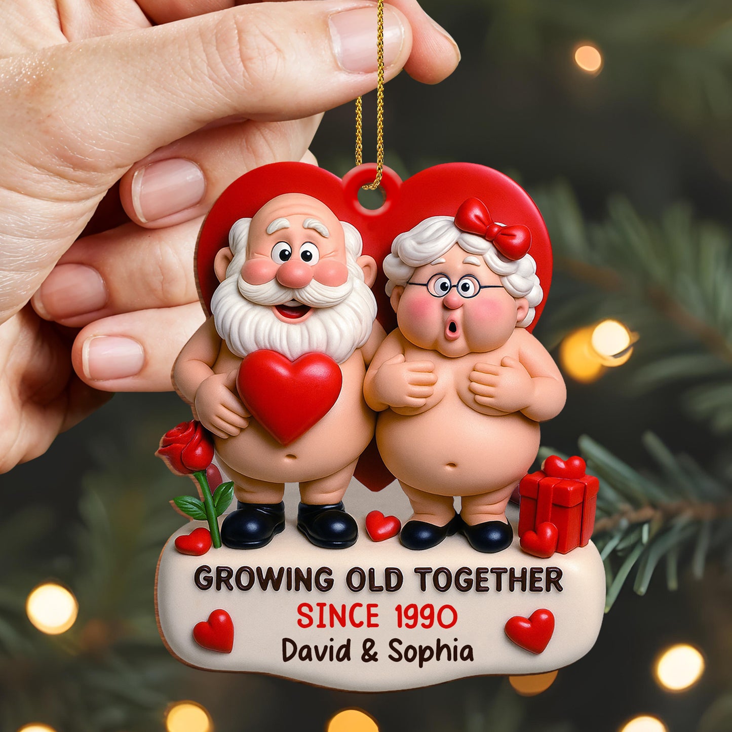 Growing Old Together, Heart And Rose