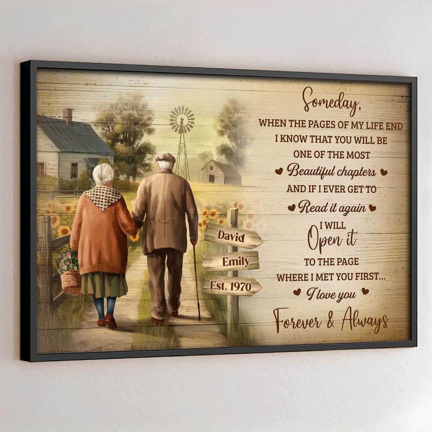 Beautiful Chapters Of Life With Elderly Couple And Farmhouse