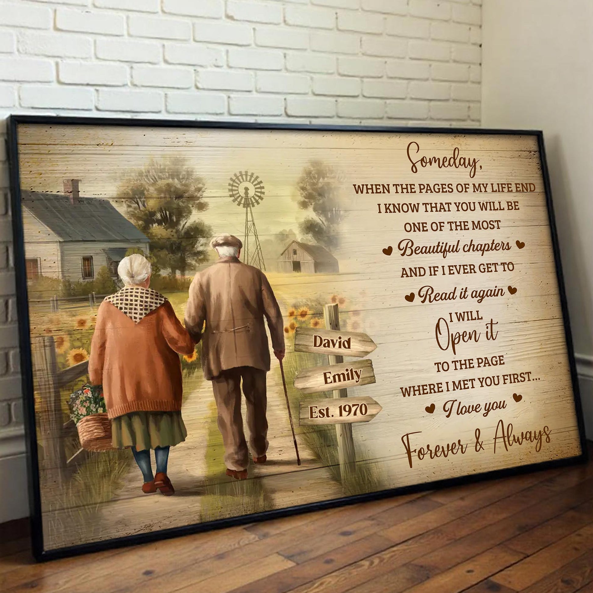 Beautiful Chapters Of Life With Elderly Couple And Farmhouse