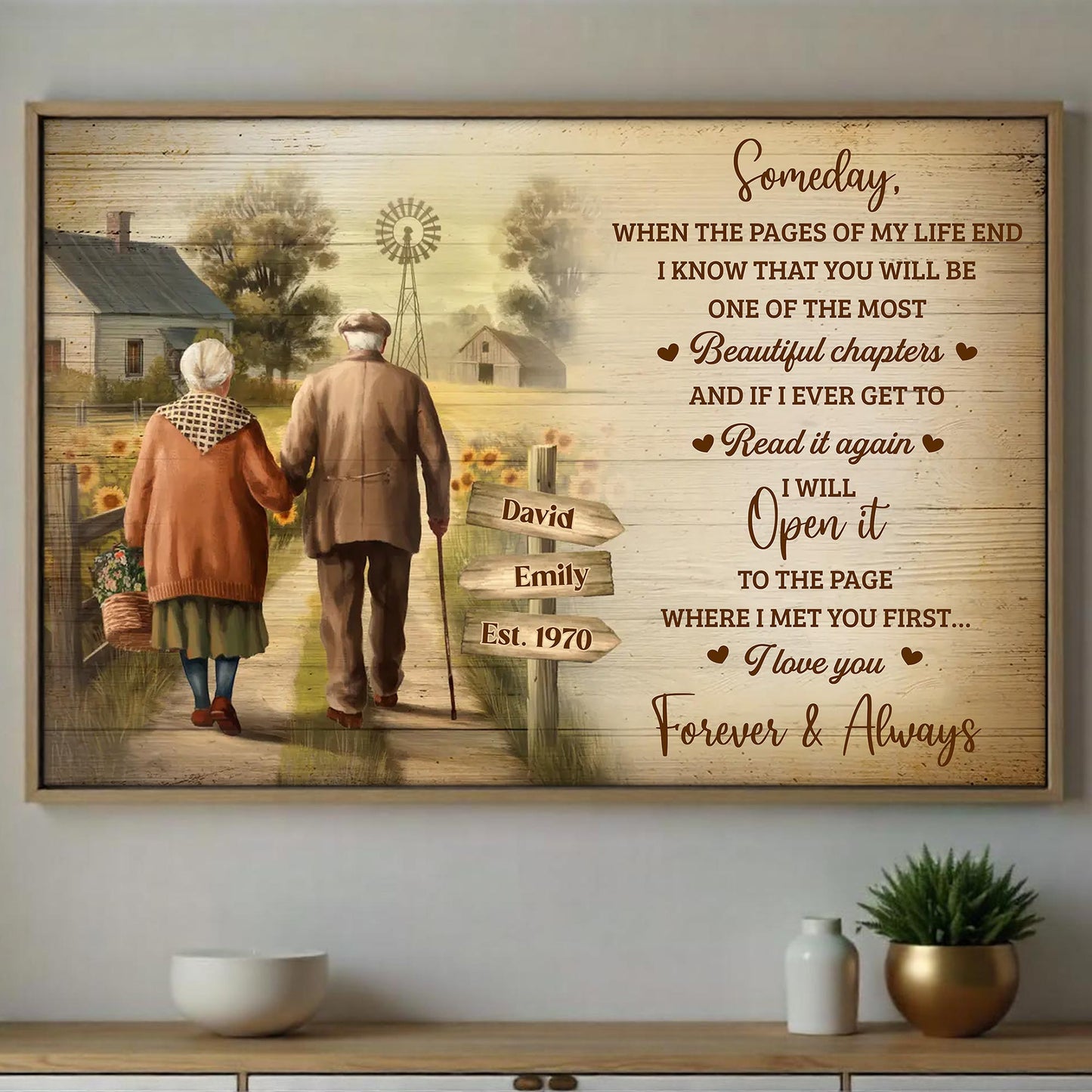 Beautiful Chapters Of Life With Elderly Couple And Farmhouse