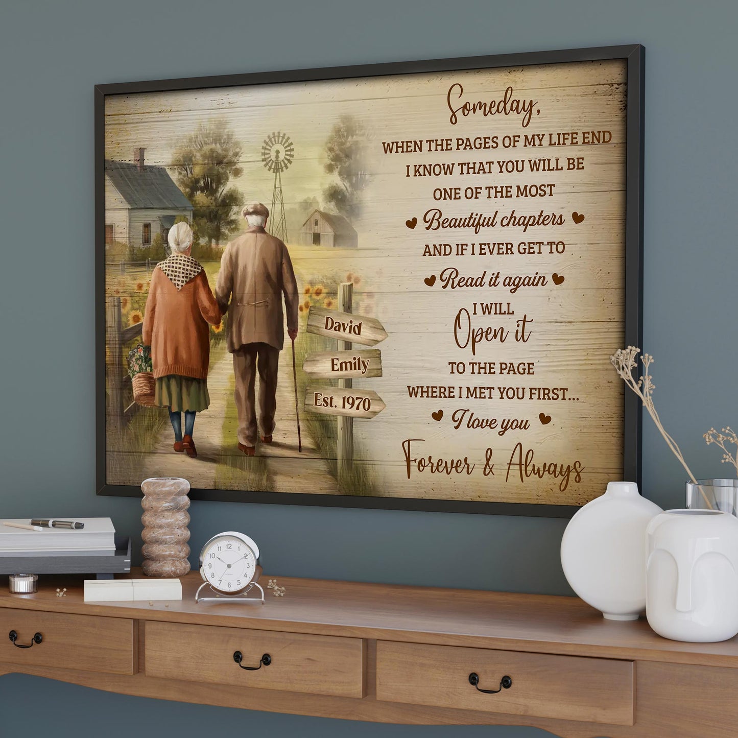 Beautiful Chapters Of Life With Elderly Couple And Farmhouse