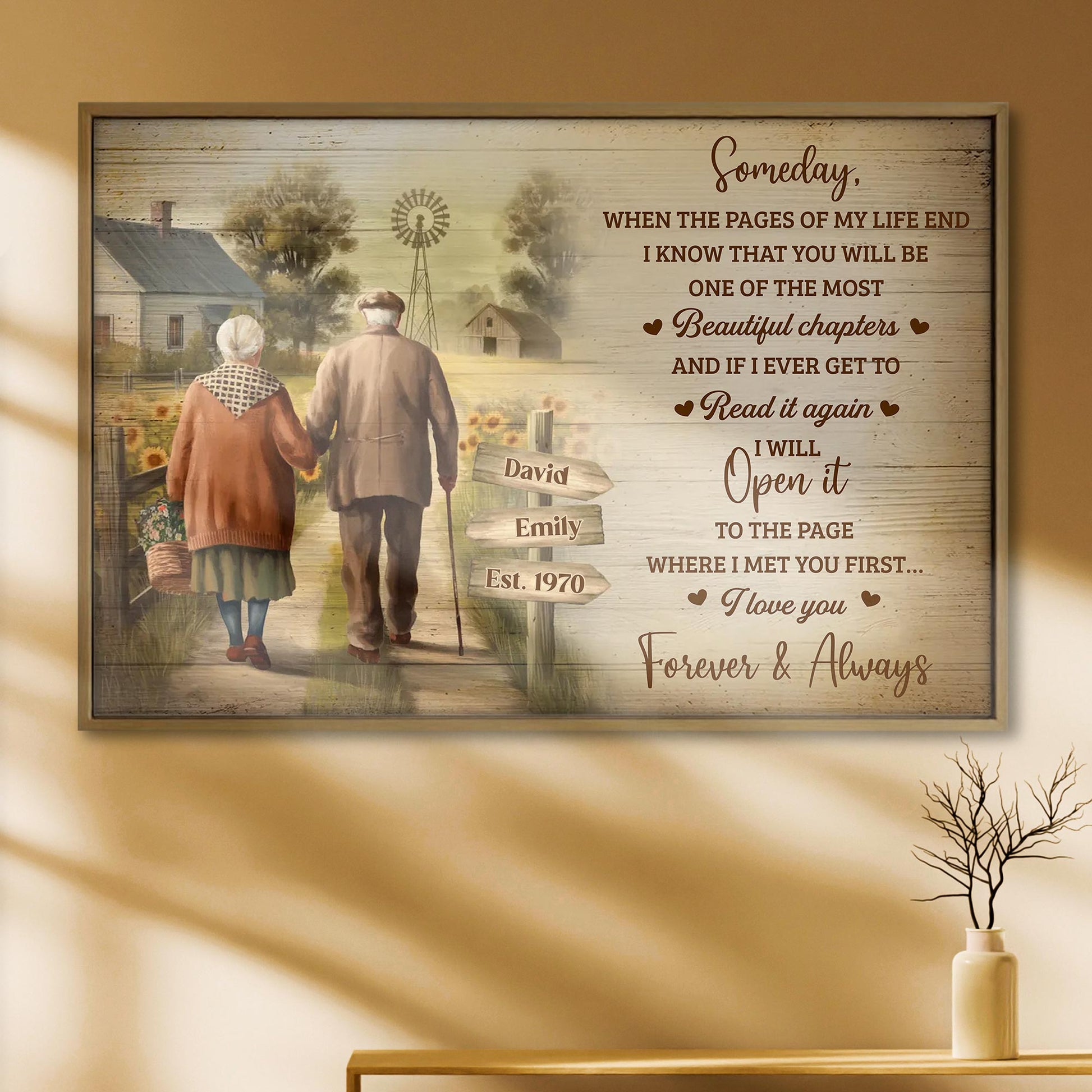 Beautiful Chapters Of Life With Elderly Couple And Farmhouse