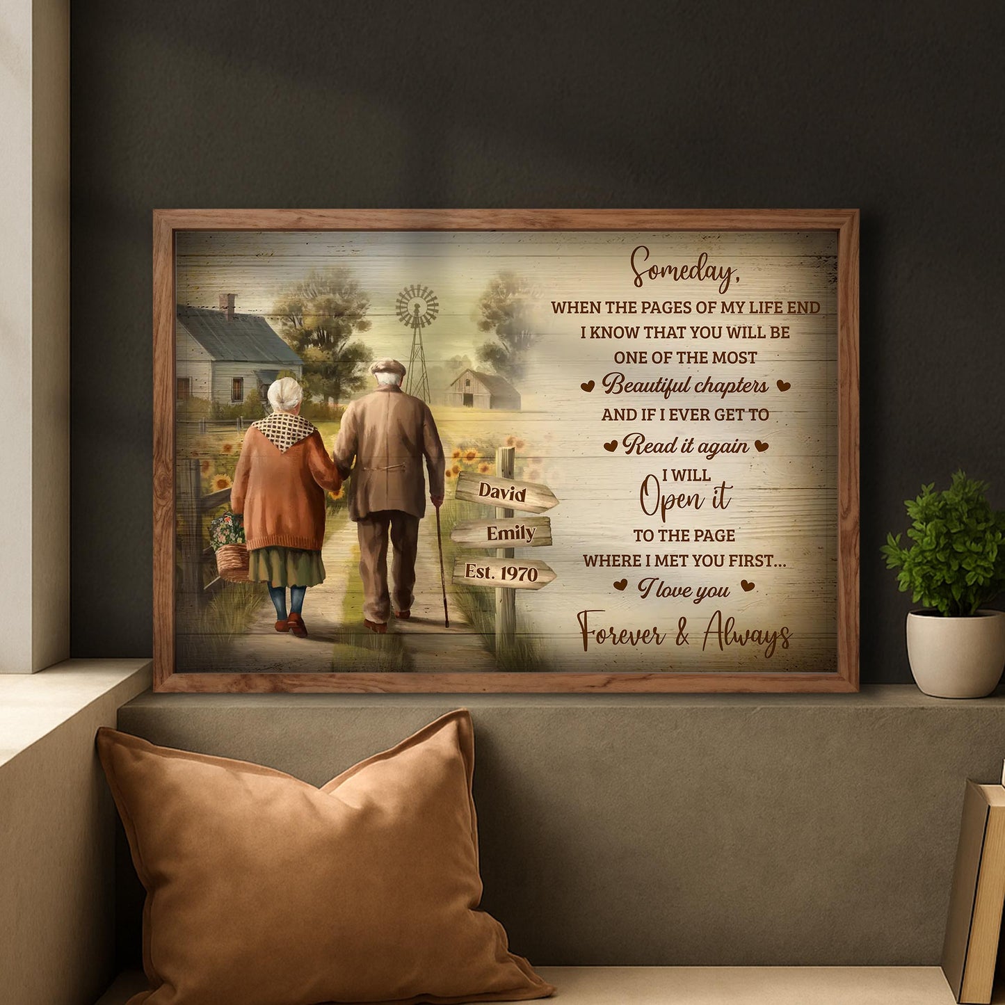 Beautiful Chapters Of Life With Elderly Couple And Farmhouse