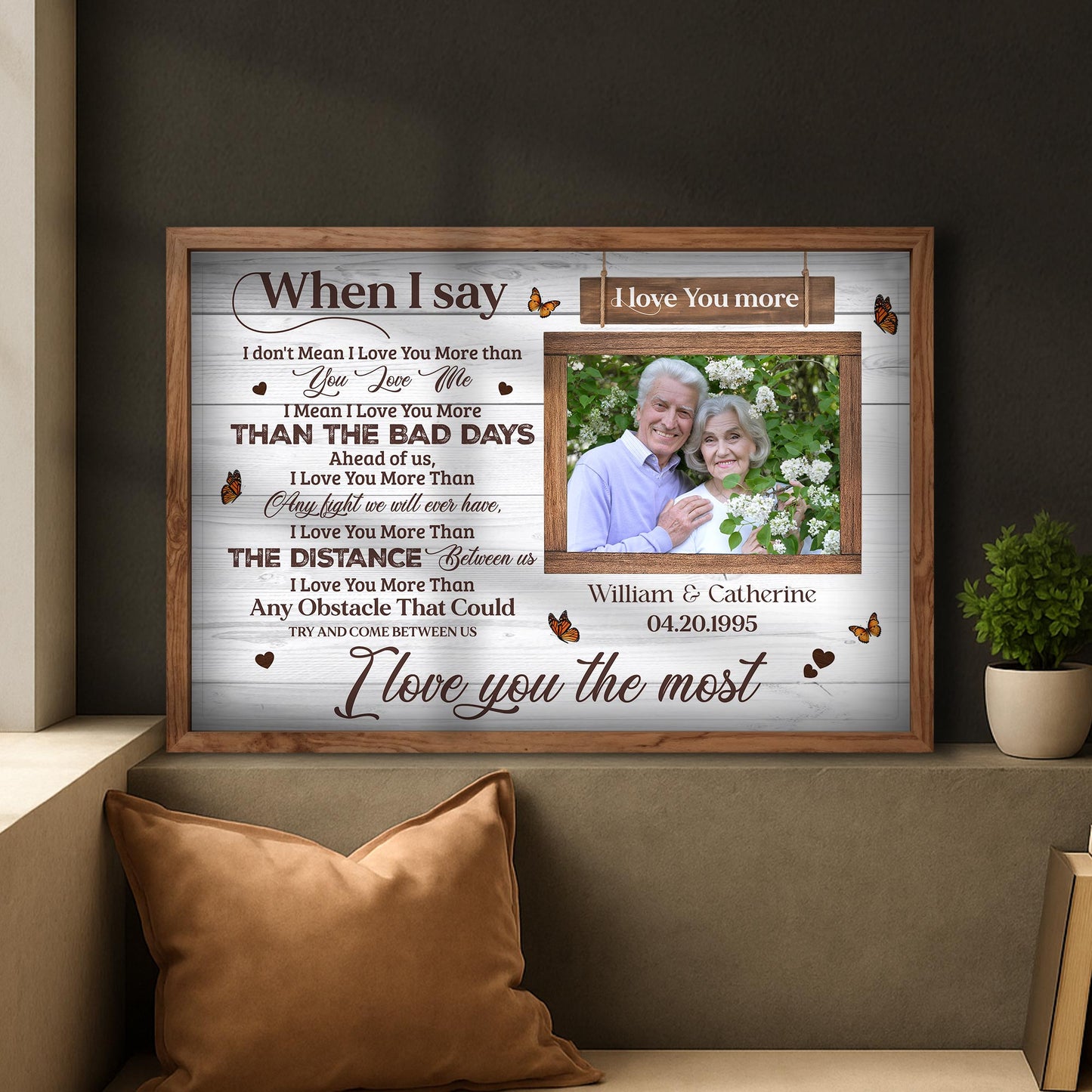 When I Say I Love You More, Hearts And Butterflies