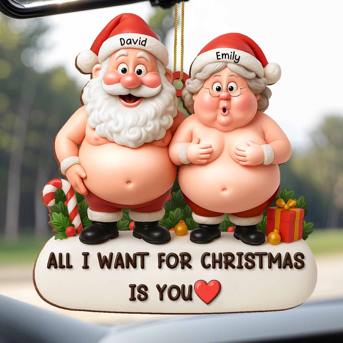 All I Want For Christmas Is You With Santa And Mrs. Claus