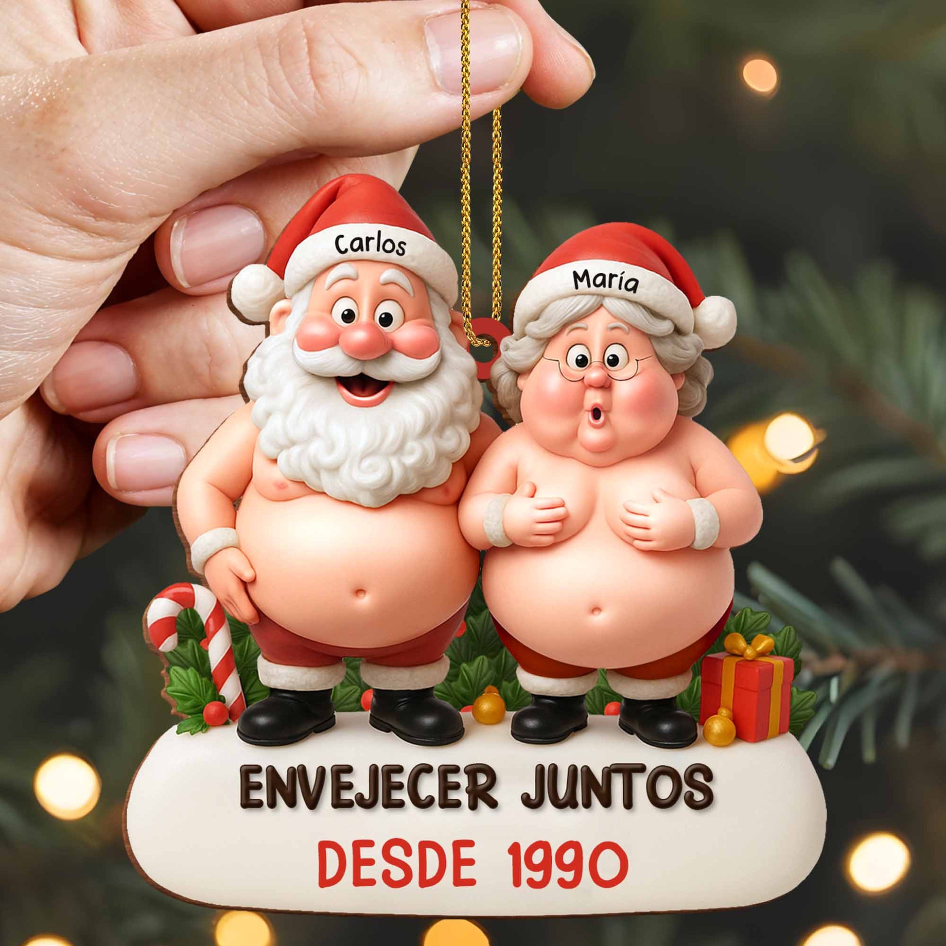 Envejecer Juntos, Santa Claus Figures