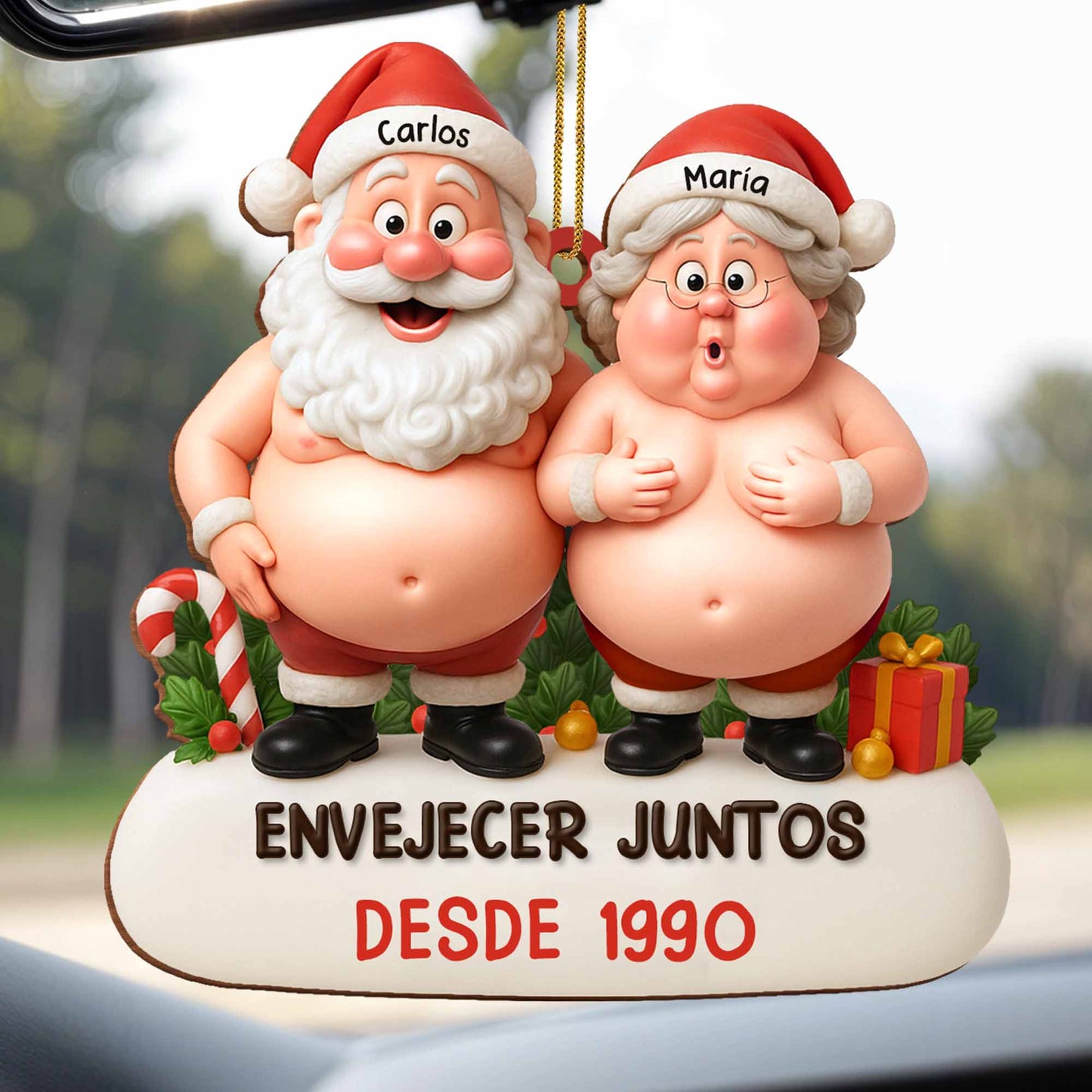 Envejecer Juntos, Santa Claus Figures