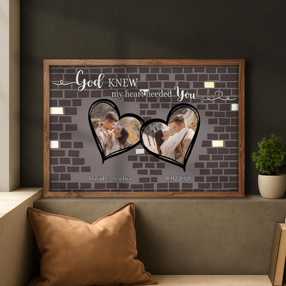 God Knew My Heart Needed You, Romantic Hearts Design