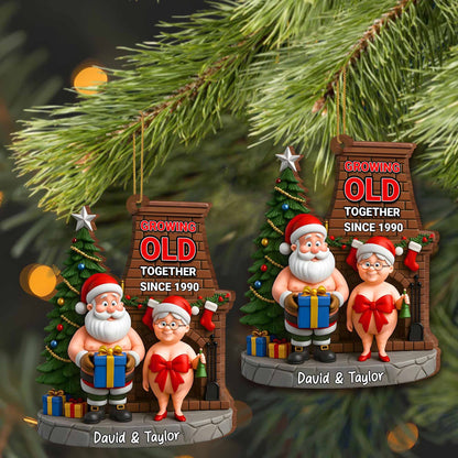 Growing Old Together With Santa And Mrs. Claus
