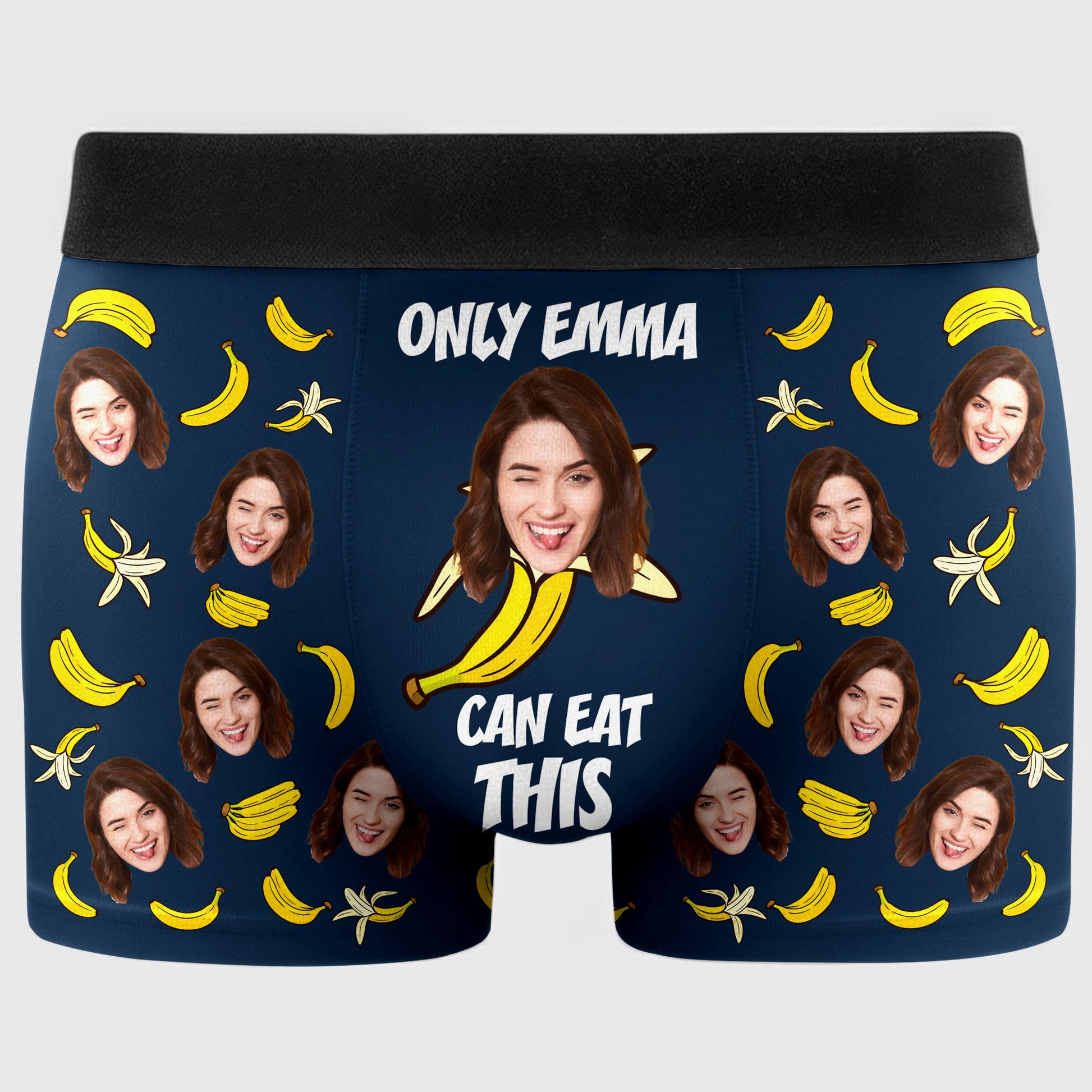 Only [Name] Can Eat This With Bananas And Faces