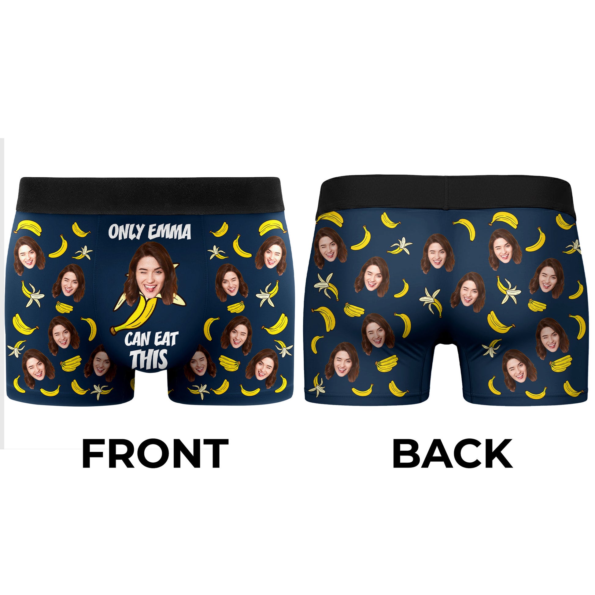 Only [Name] Can Eat This With Bananas And Faces