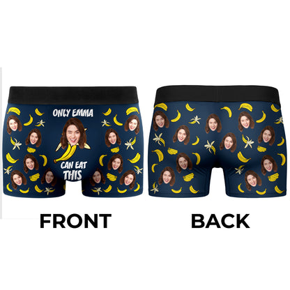 Only [Name] Can Eat This With Bananas And Faces