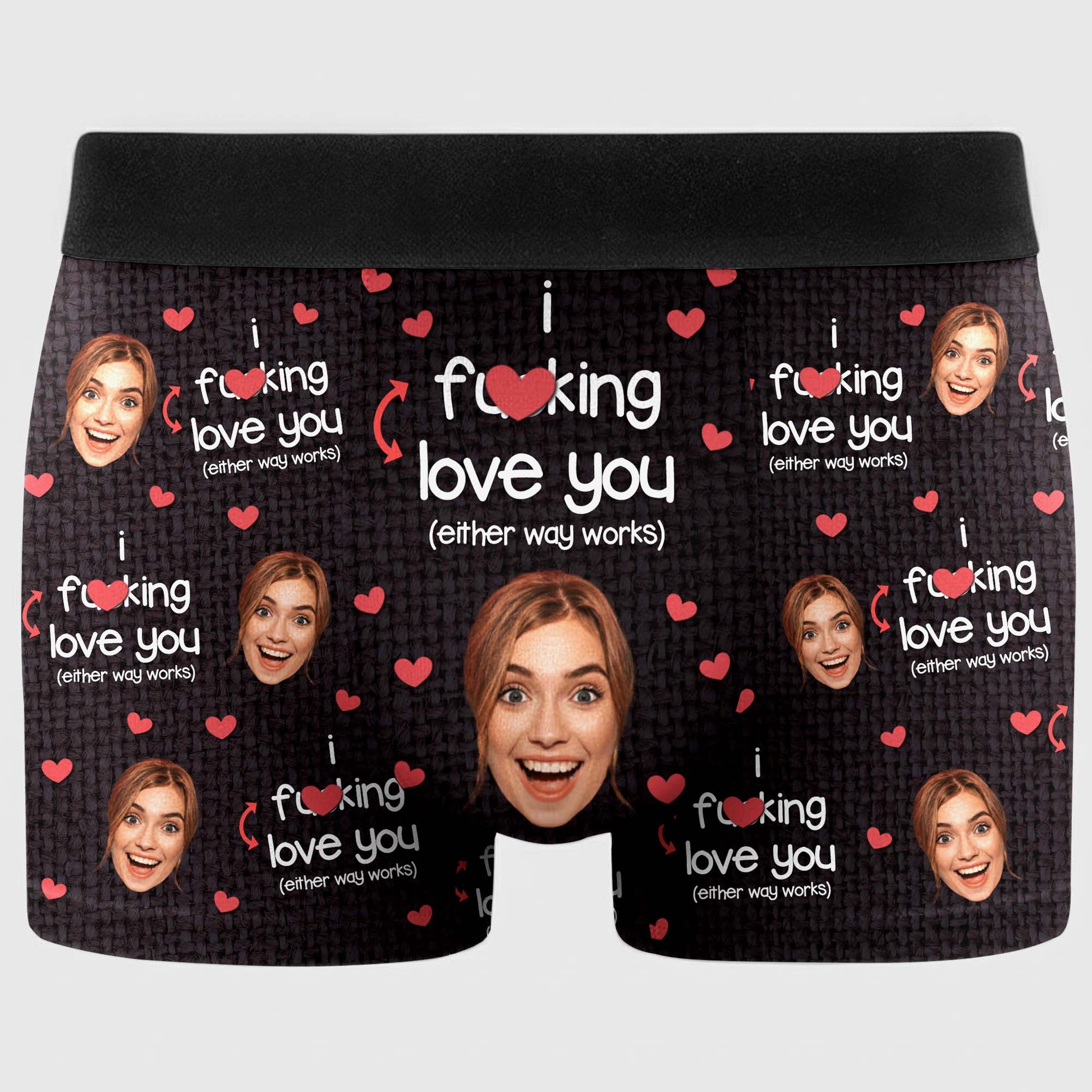 I F***ing Love You With Hearts And Personalized Photos