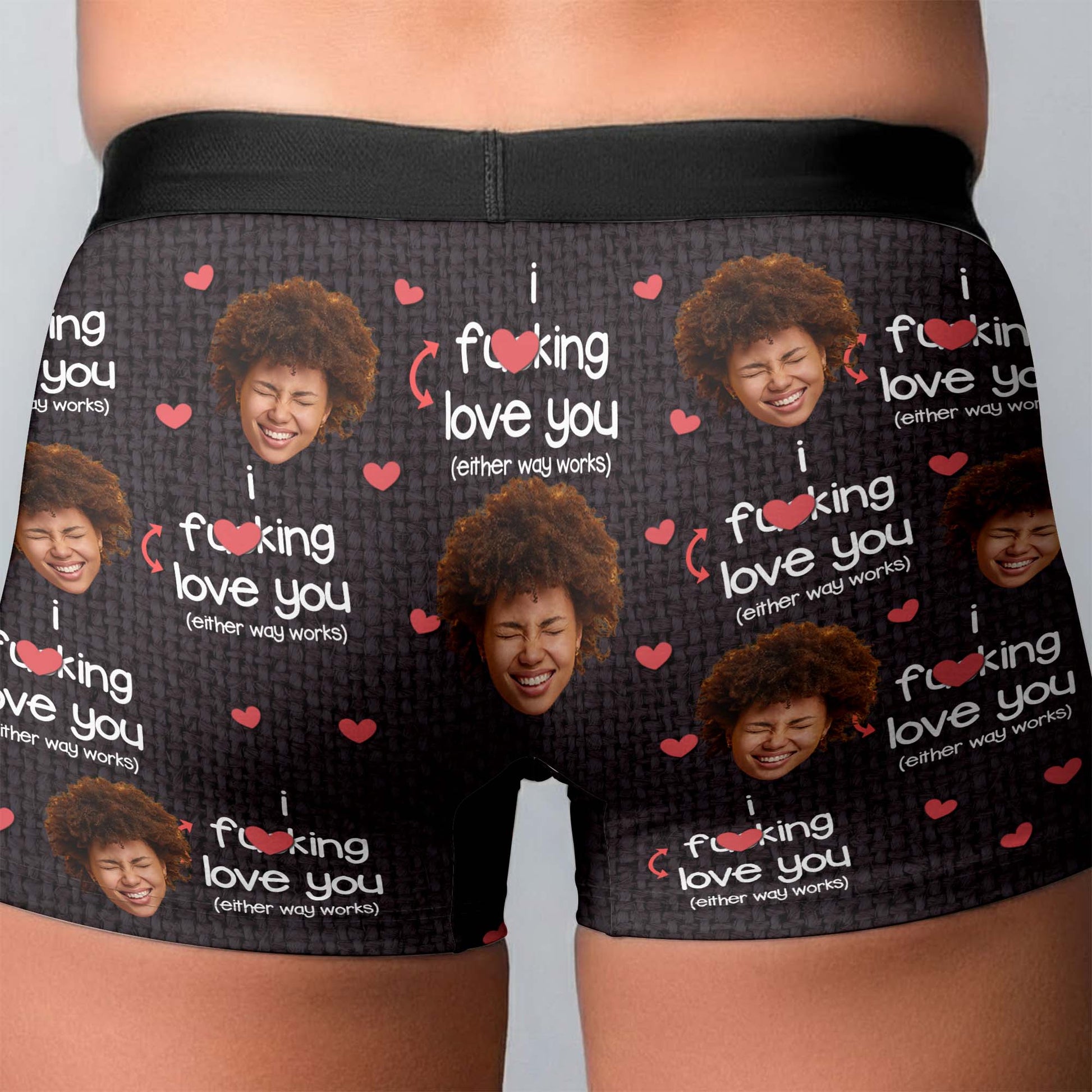 I F***ing Love You With Hearts And Personalized Photos