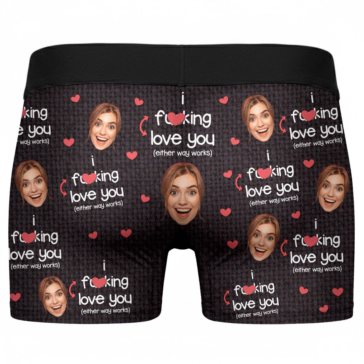 I F***ing Love You With Hearts And Personalized Photos