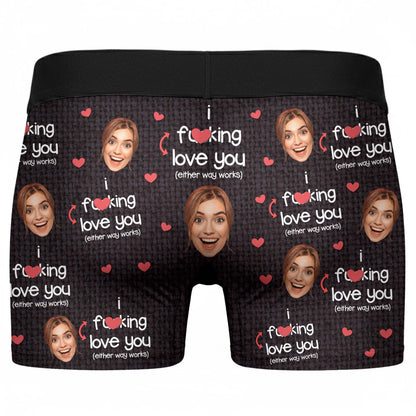 I F***ing Love You With Hearts And Personalized Photos