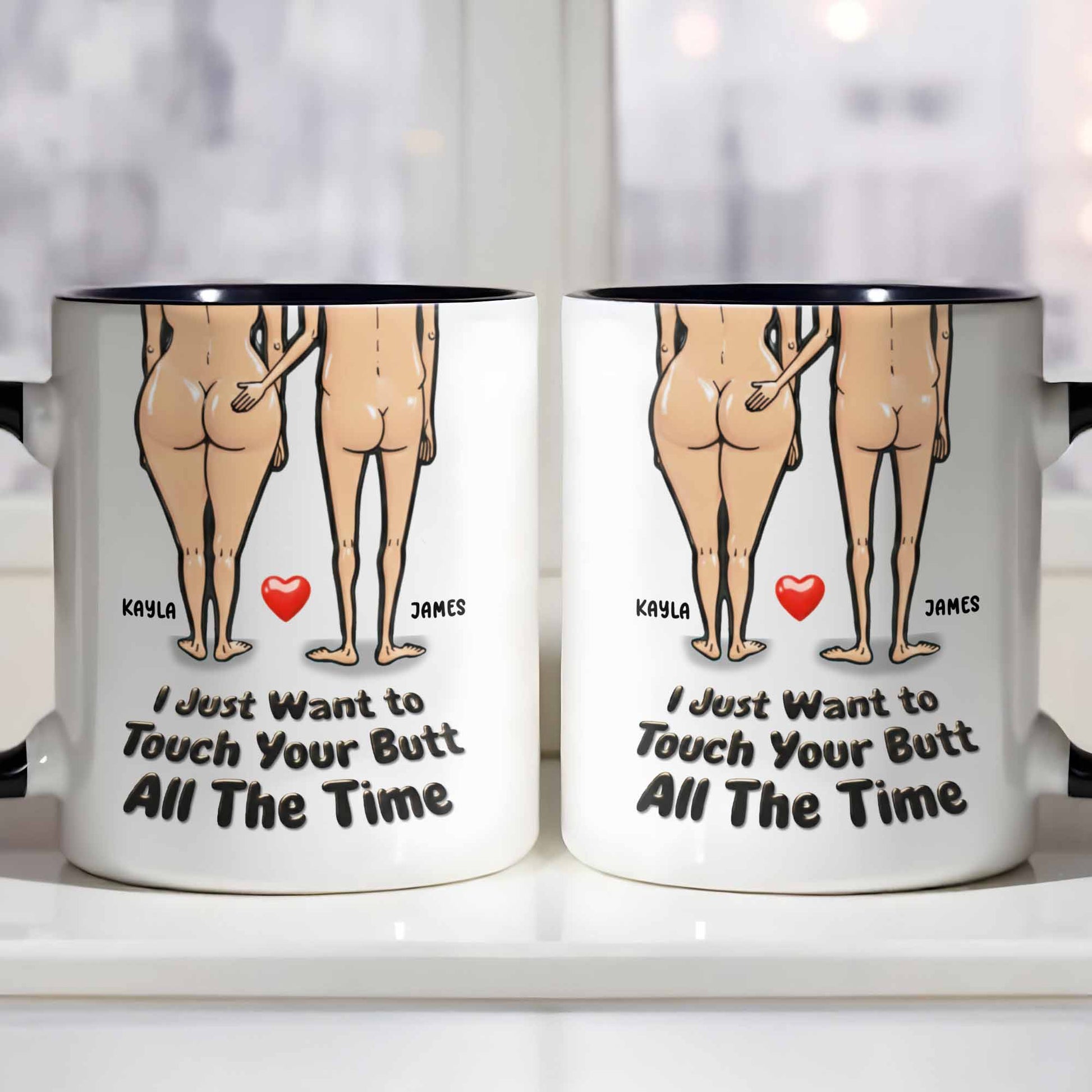 I Just Want to Touch Your Butt, Cartoon People Design