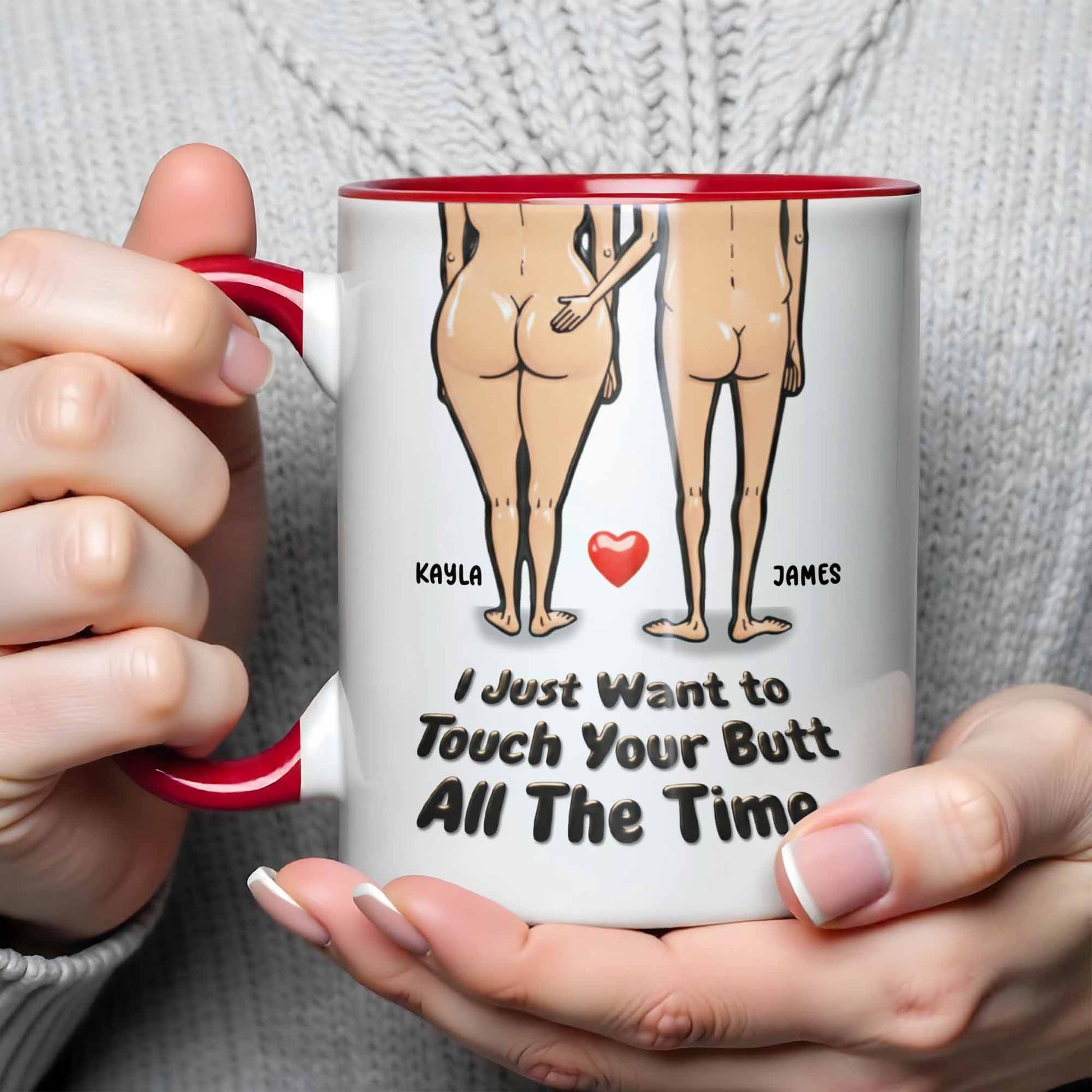 I Just Want to Touch Your Butt, Cartoon People Design