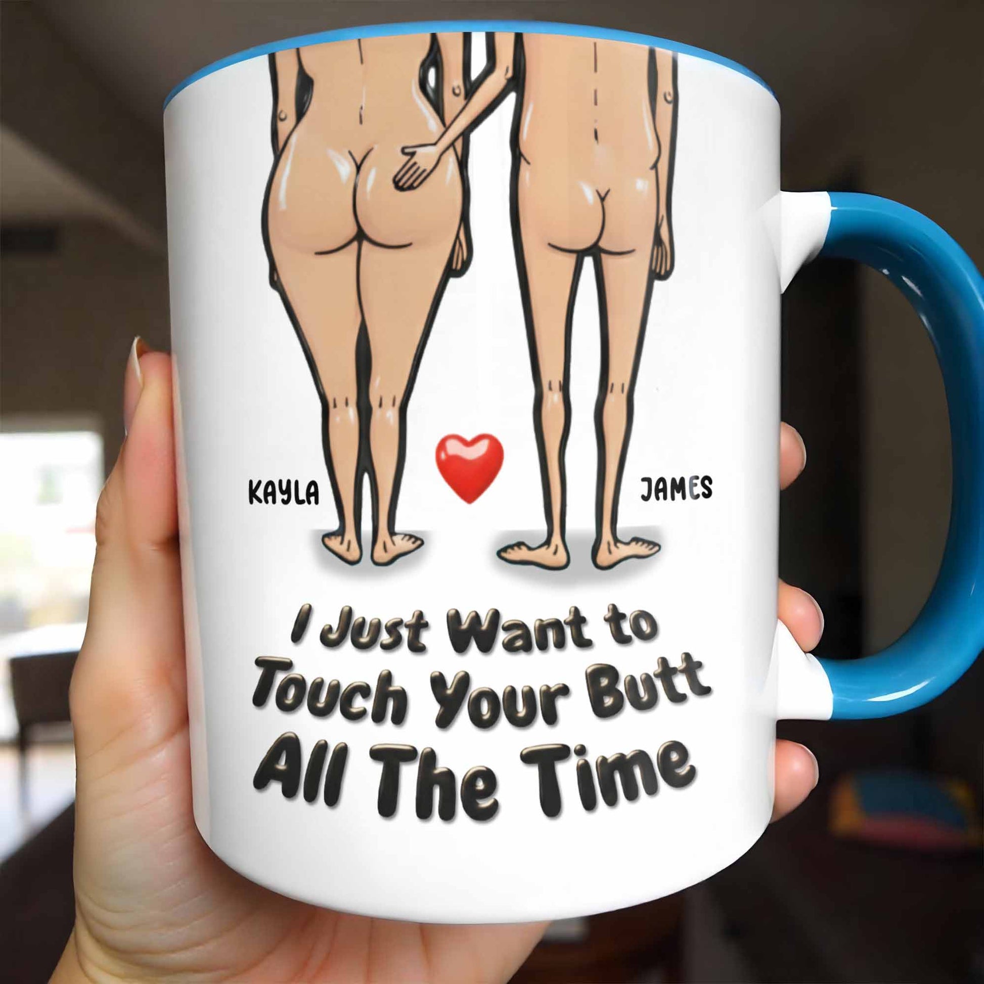 I Just Want to Touch Your Butt, Cartoon People Design