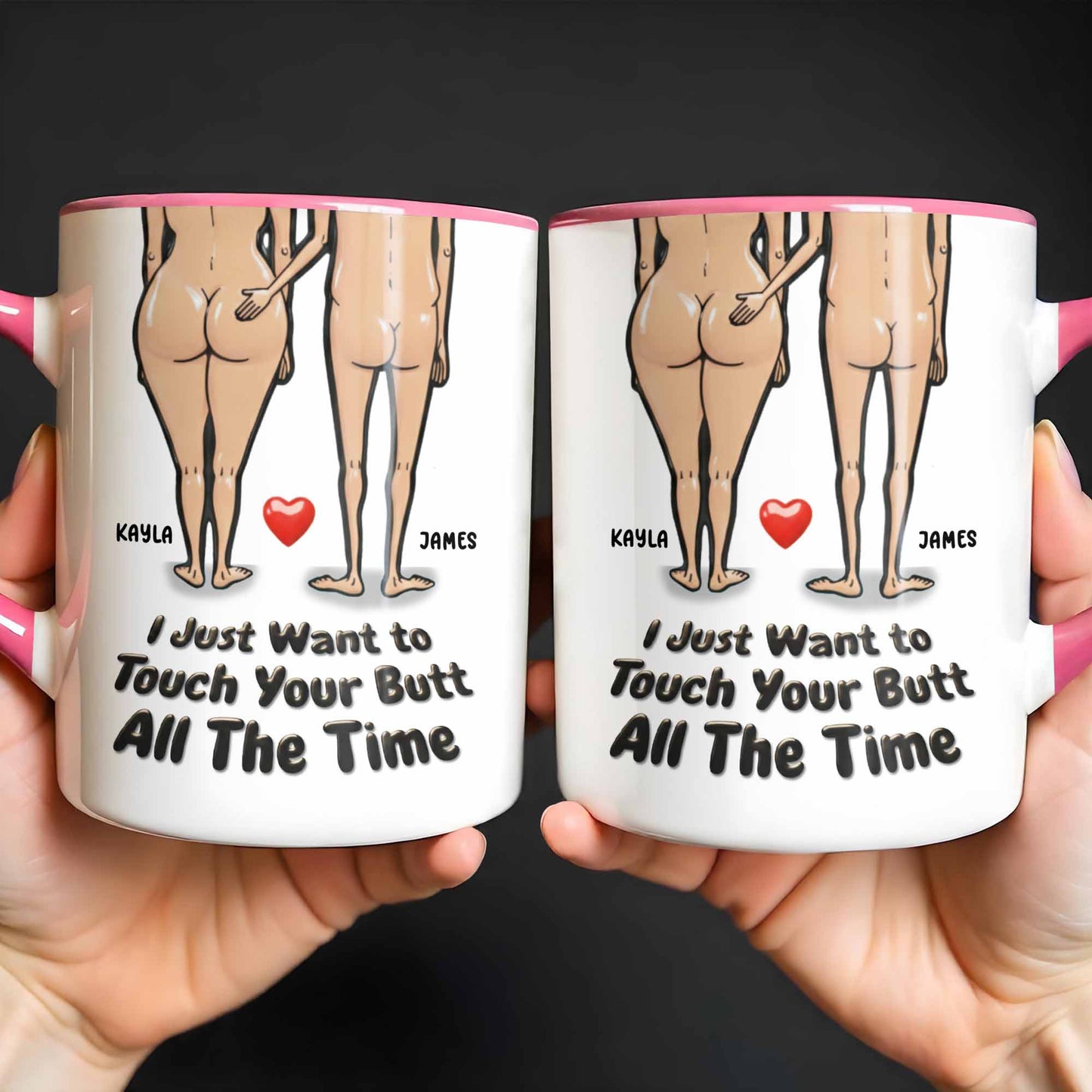 I Just Want to Touch Your Butt, Cartoon People Design