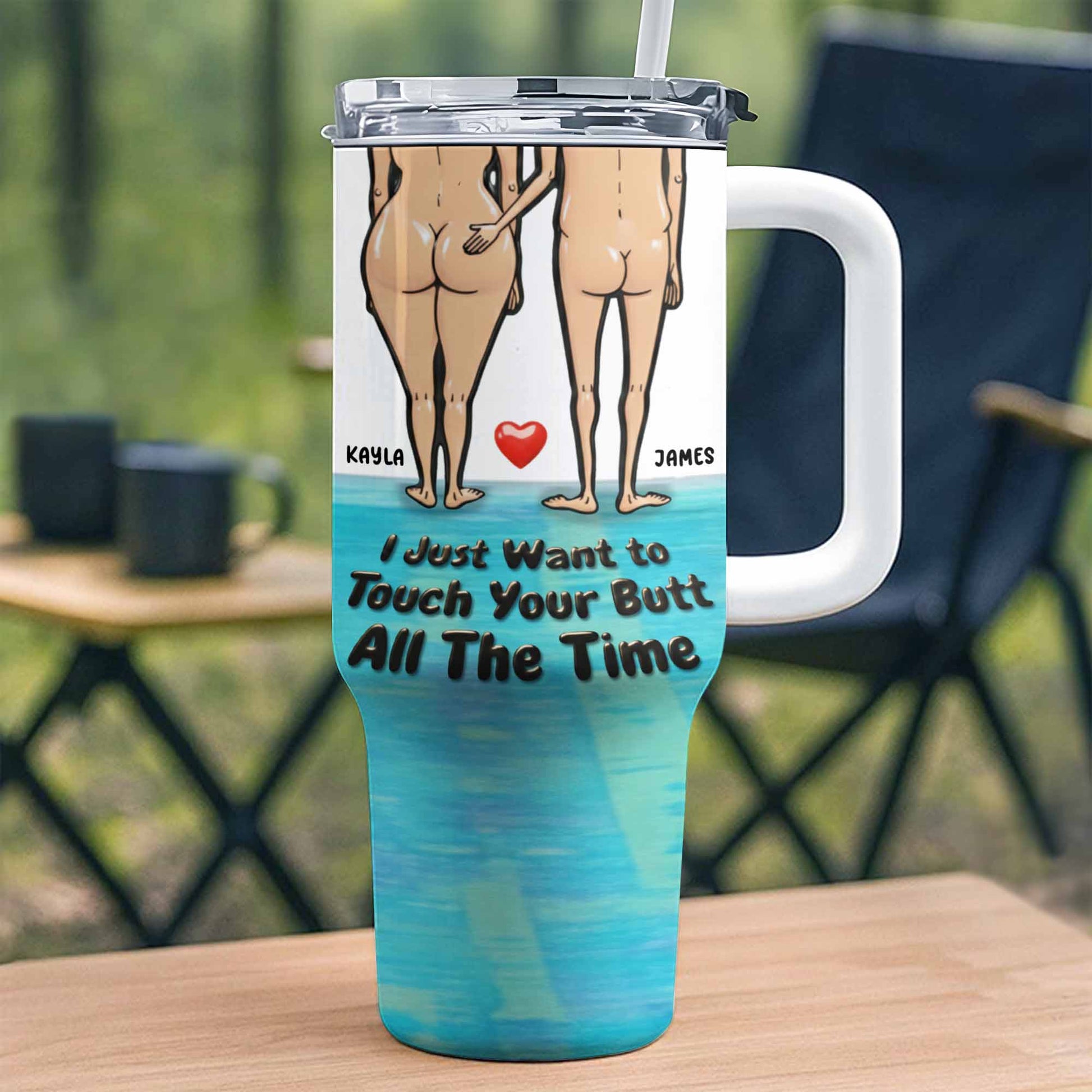 I Just Want to Touch Your Butt All The Time, Couple Holding Hands